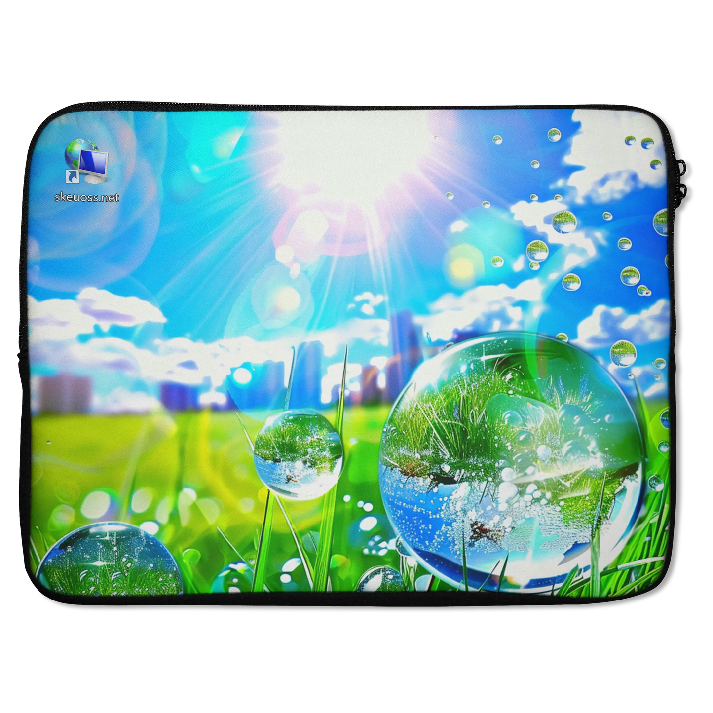 Frutiger Aero Laptop sleeve - Design 673