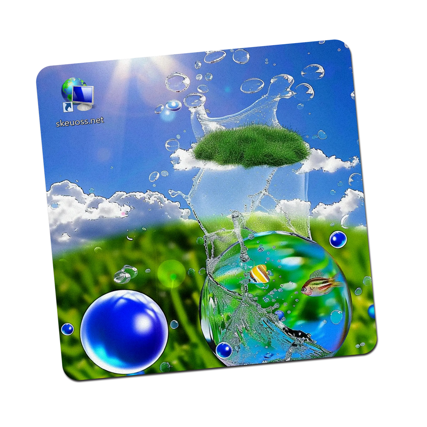 Frutiger Aero Mouse pad - Design 275