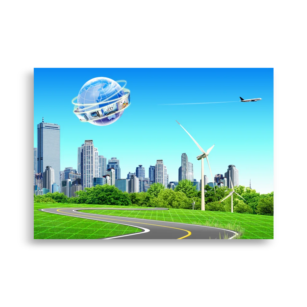 Frutiger Aero nostalgic poster wallpaper merchandise decoration home