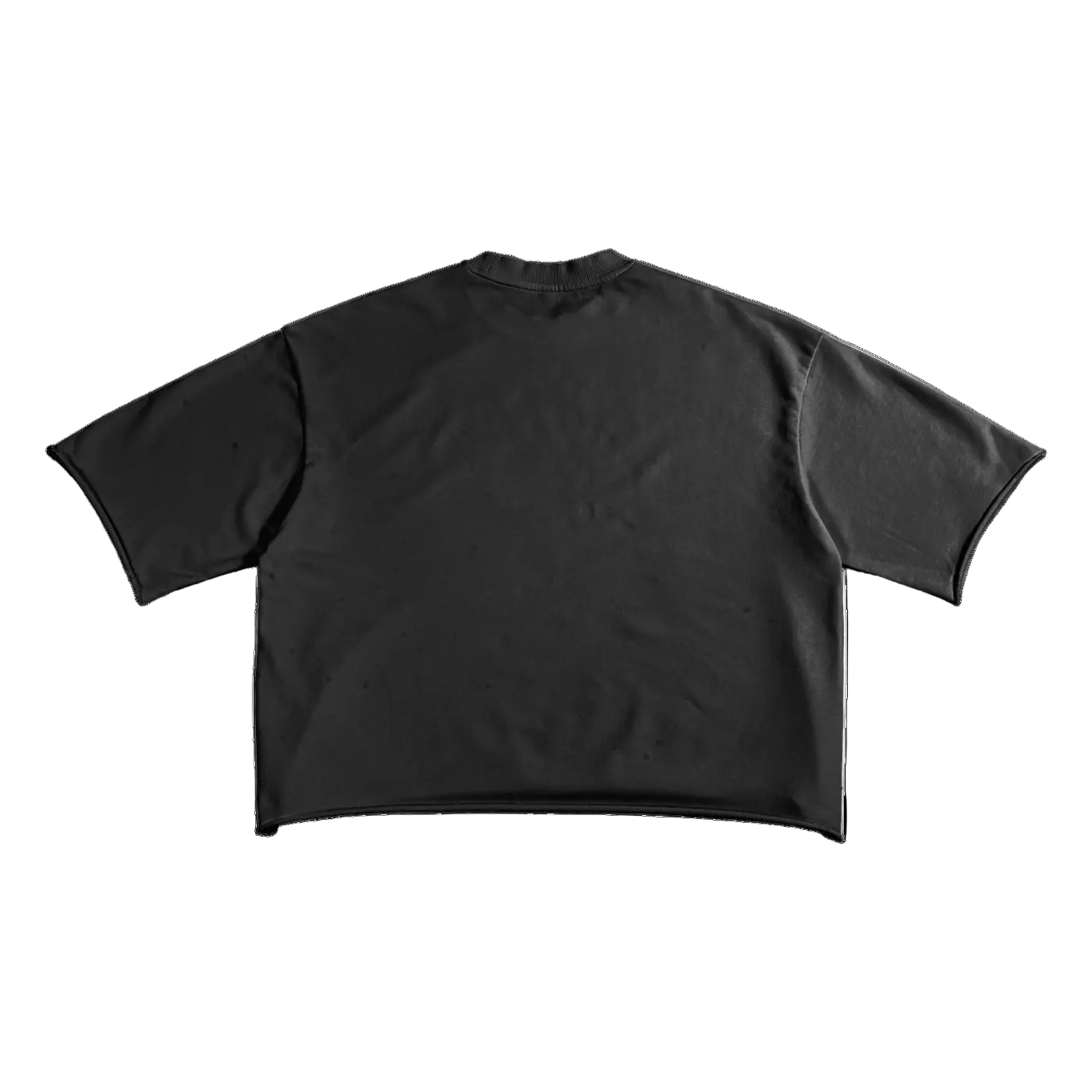 Word Art Raw Edge T-Shirt