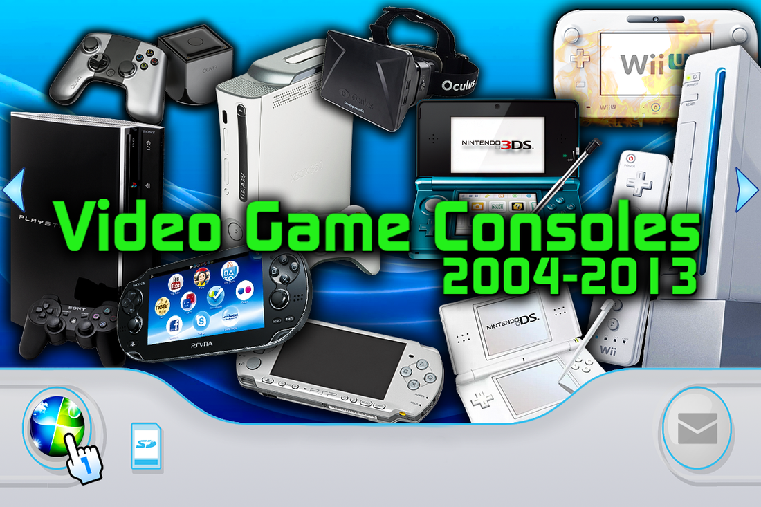 History of Video Game Consoles during the Frutiger Aero Era (from 2004-2013)