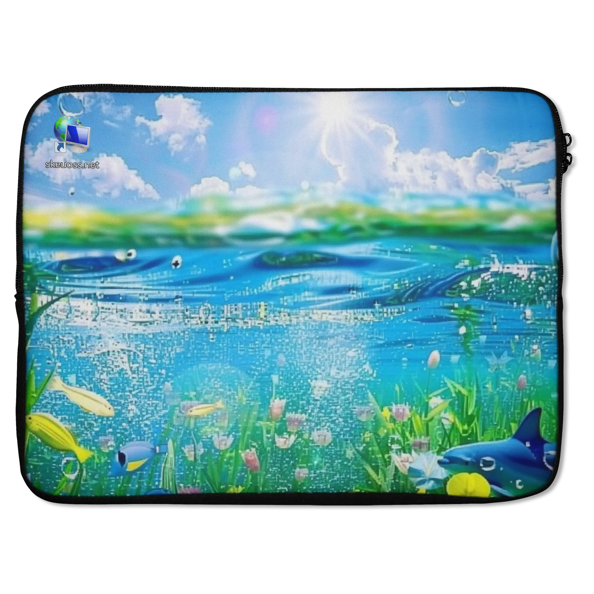 Frutiger Aero Laptop sleeve - Design 870