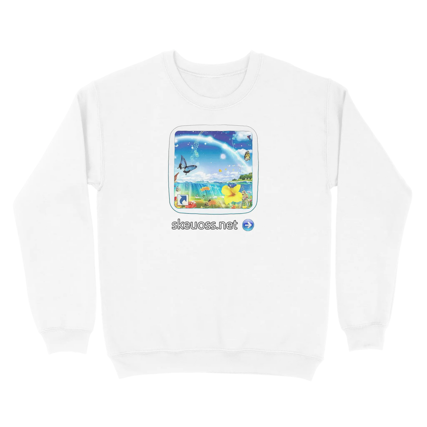 Frutiger Aero Sweatshirt - User Login Collection - User 240