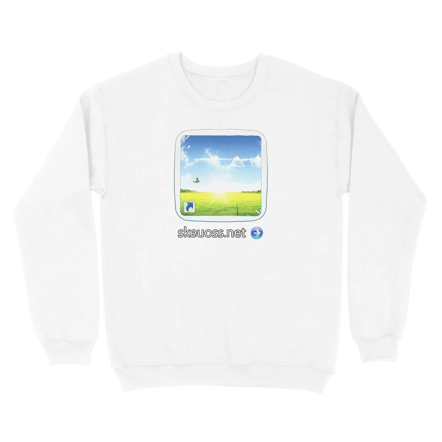 Frutiger Aero Sweatshirt - User Login Collection - User 242