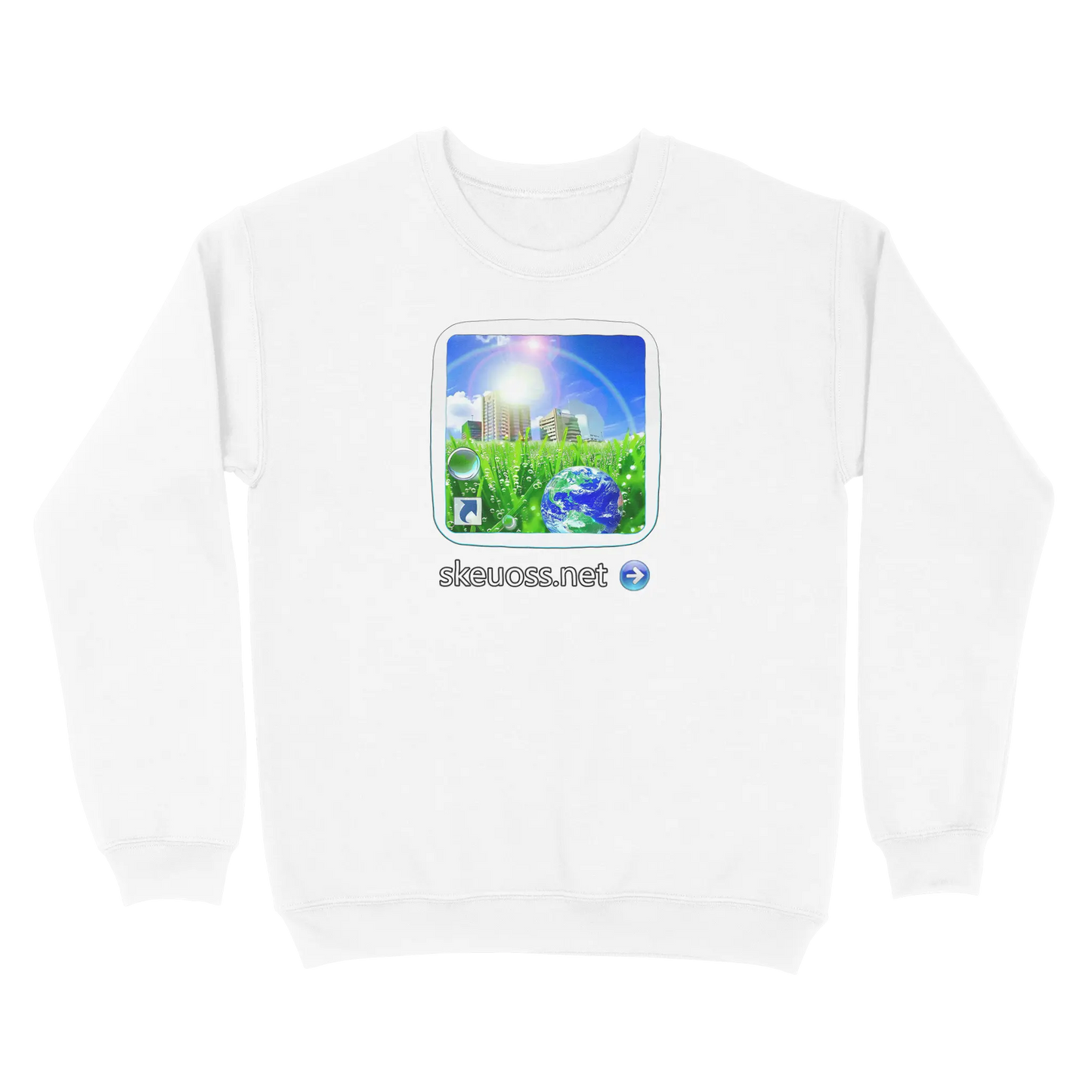 Frutiger Aero Sweatshirt - User Login Collection - User 247