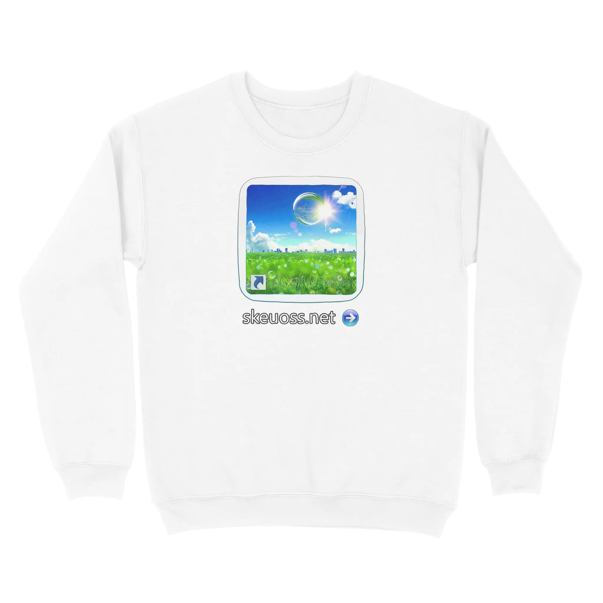 Frutiger Aero Sweatshirt - User Login Collection - User 257