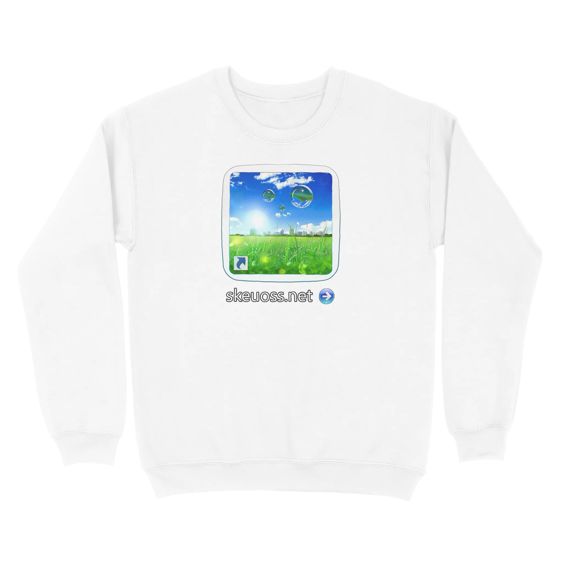 Frutiger Aero Sweatshirt - User Login Collection - User 258