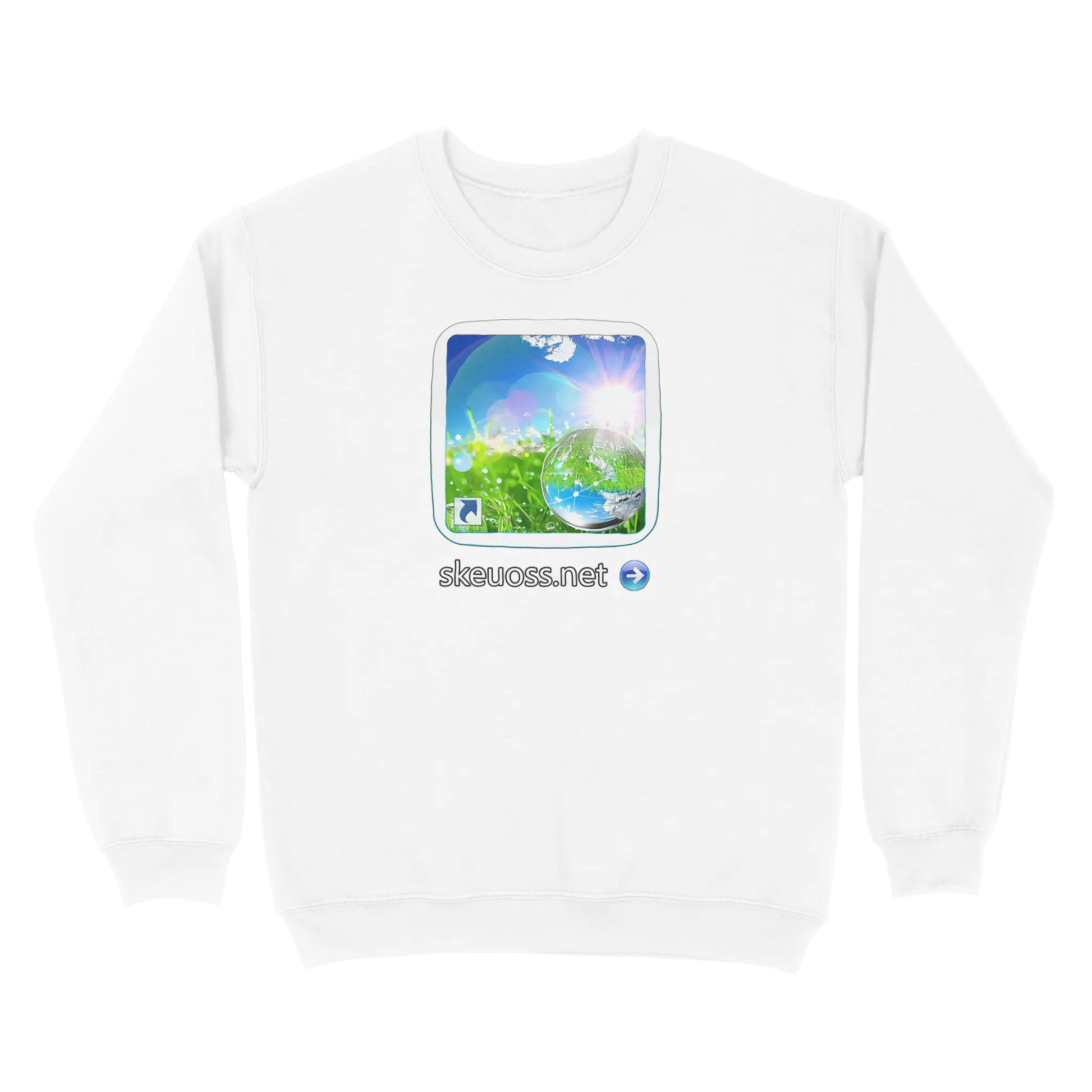 Frutiger Aero Sweatshirt - User Login Collection - User 260