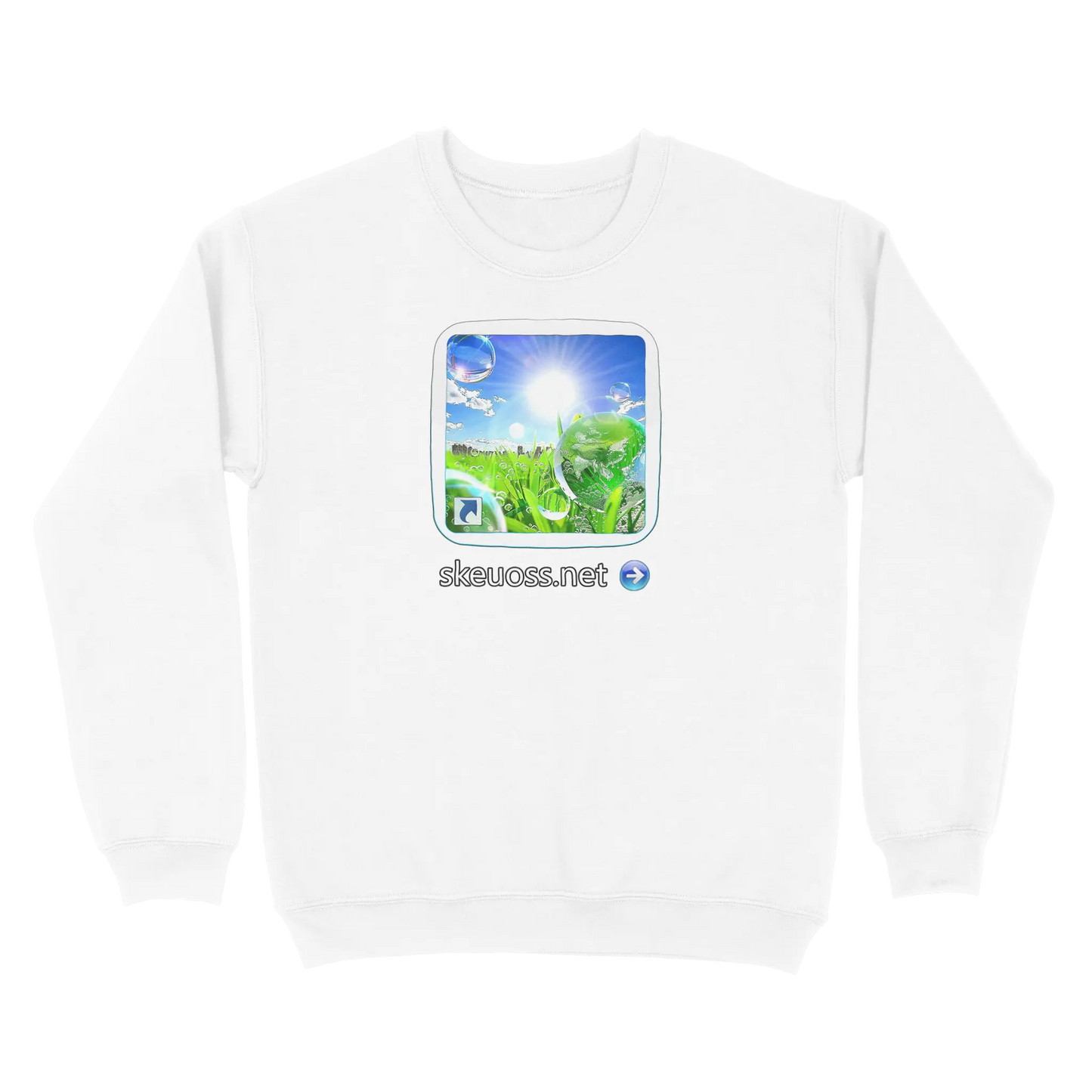 Frutiger Aero Sweatshirt - User Login Collection - User 263