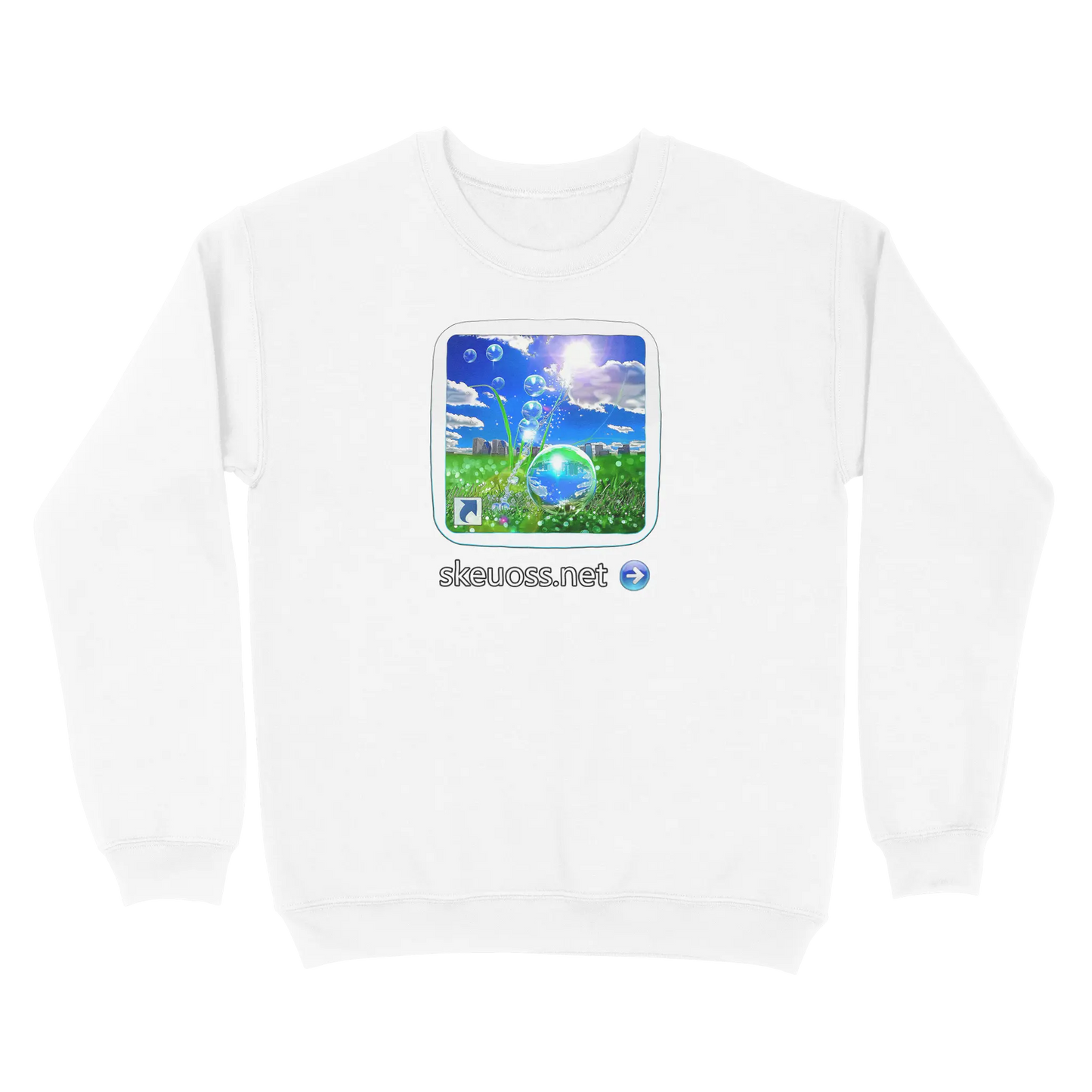 Frutiger Aero Sweatshirt - User Login Collection - User 266