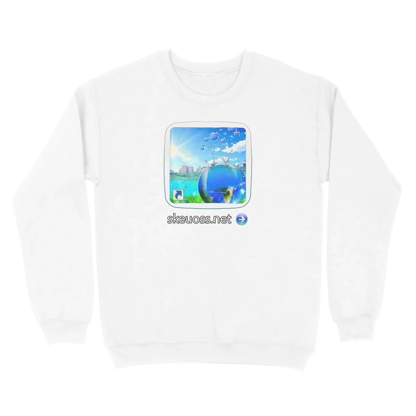 Frutiger Aero Sweatshirt - User Login Collection - User 268