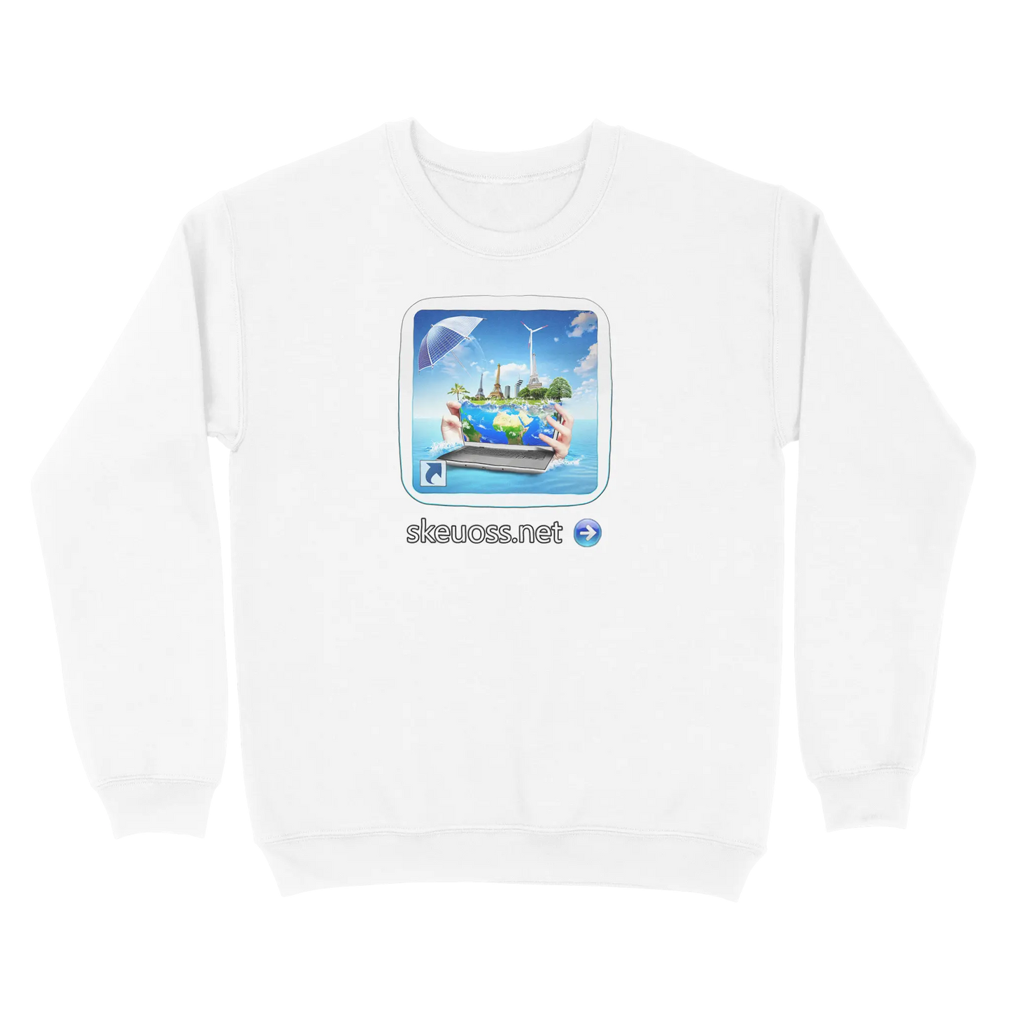 Frutiger Aero Sweatshirt - User Login Collection - User 152