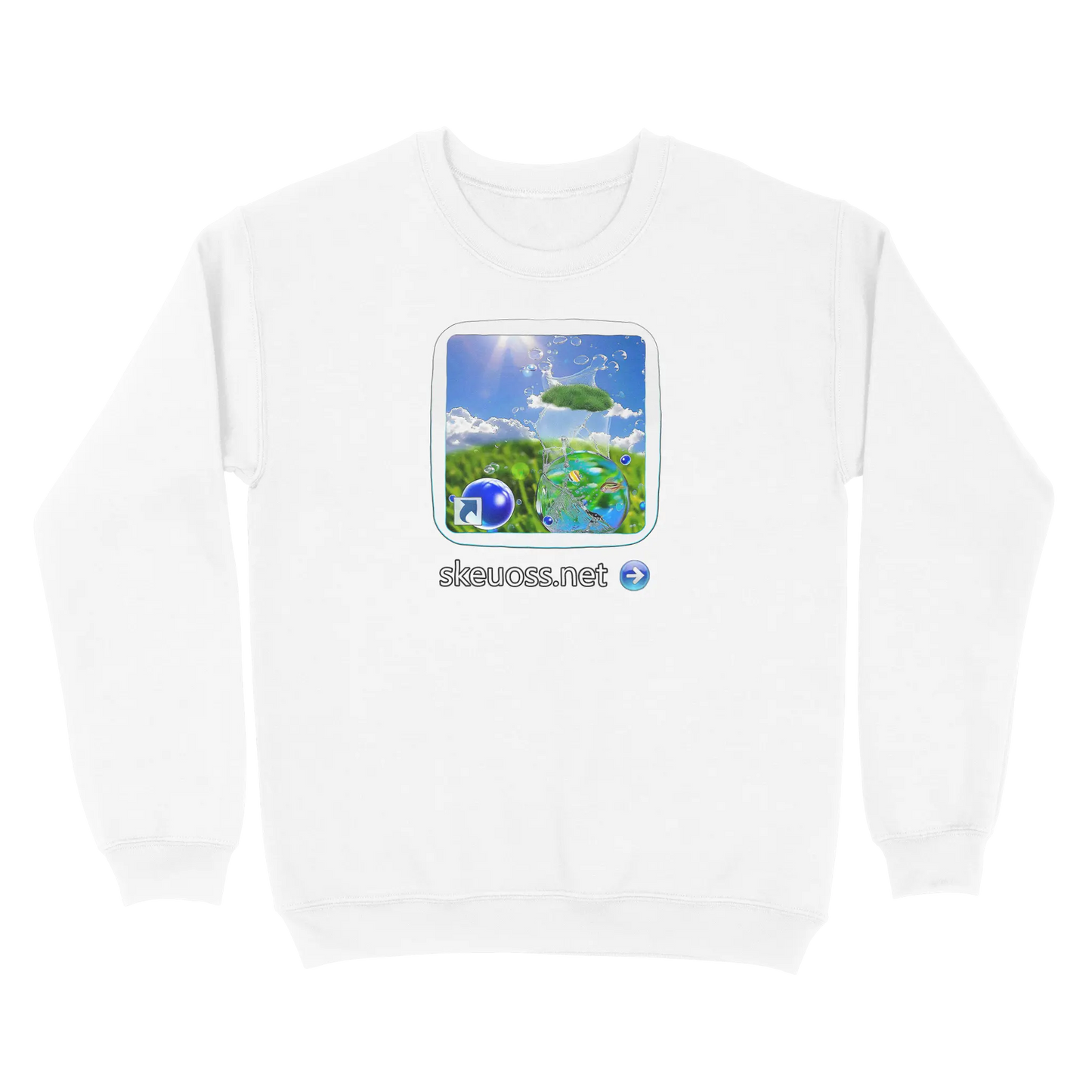 Frutiger Aero Sweatshirt - User Login Collection - User 275