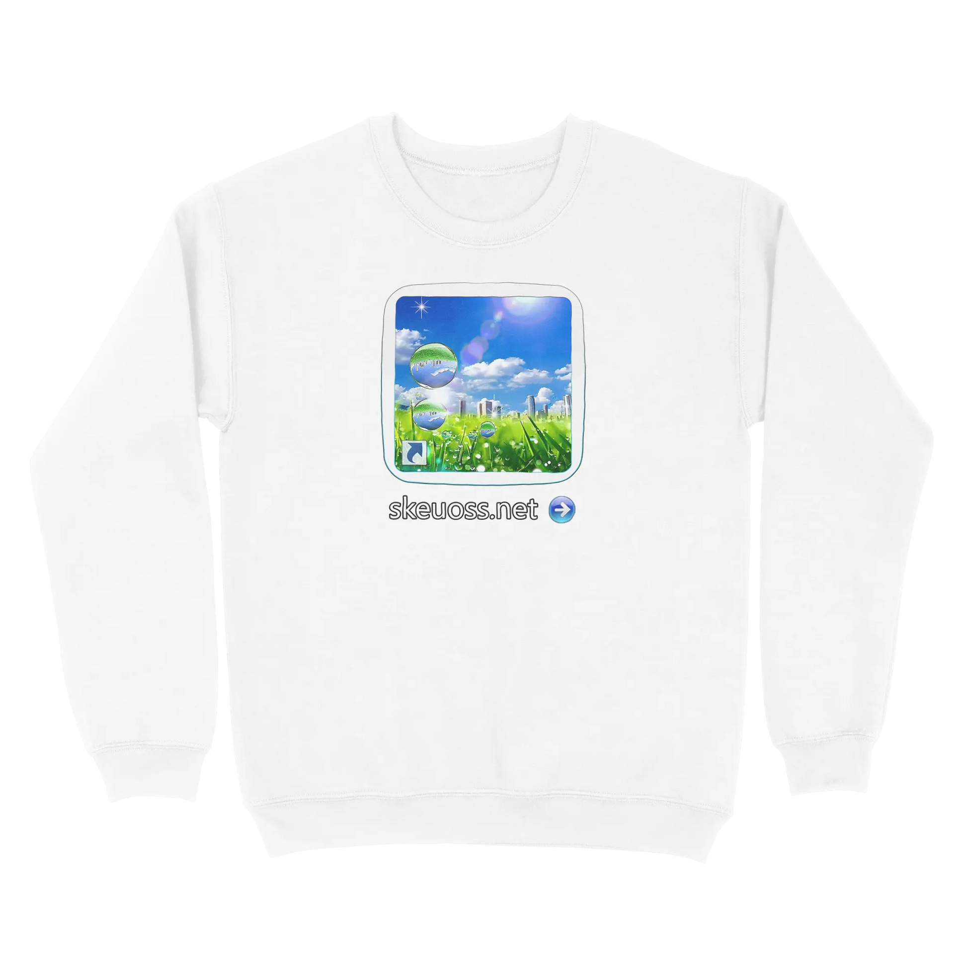 Frutiger Aero Sweatshirt - User Login Collection - User 280