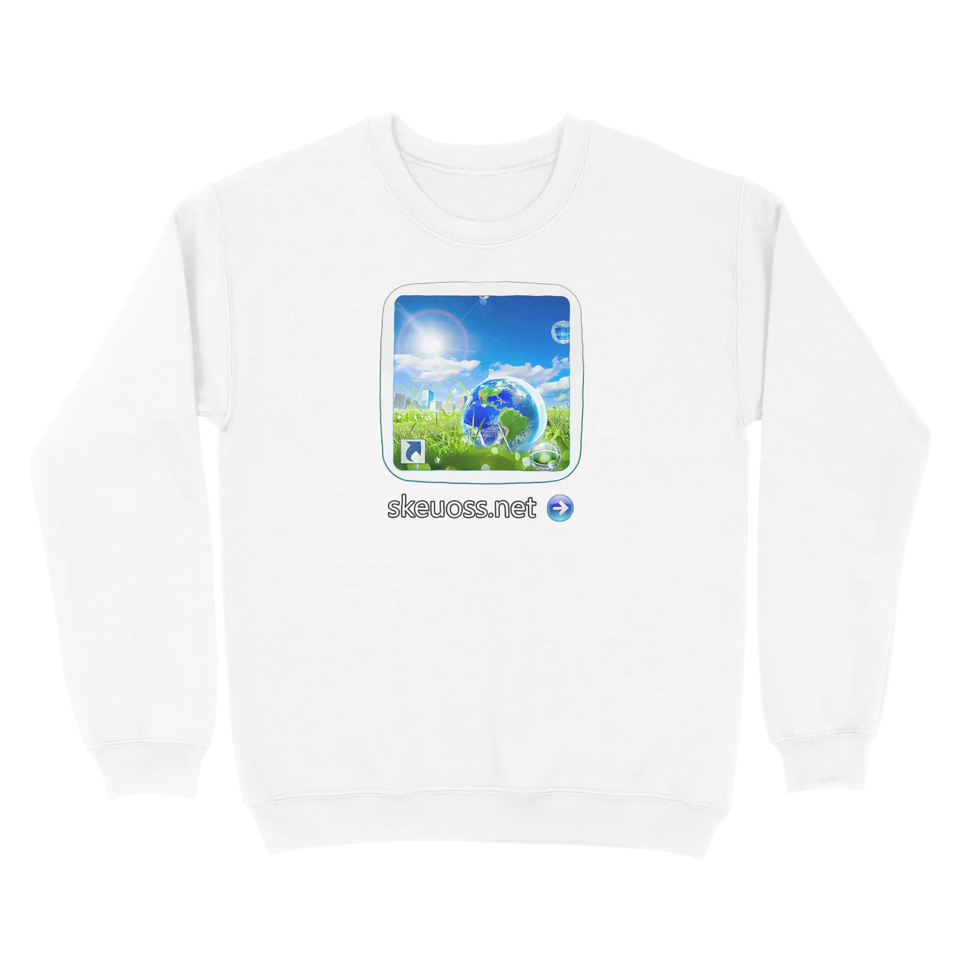 Frutiger Aero Sweatshirt - User Login Collection - User 281