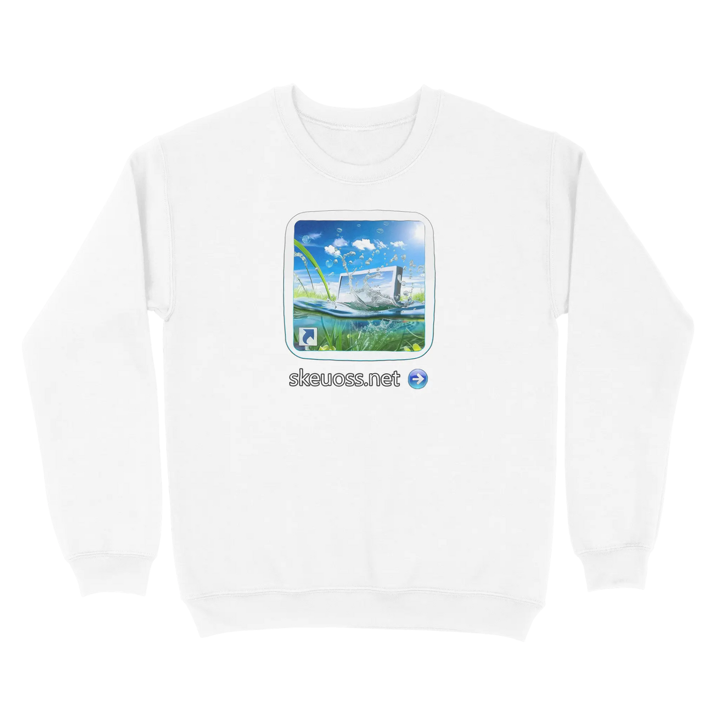 Frutiger Aero Sweatshirt - User Login Collection - User 285