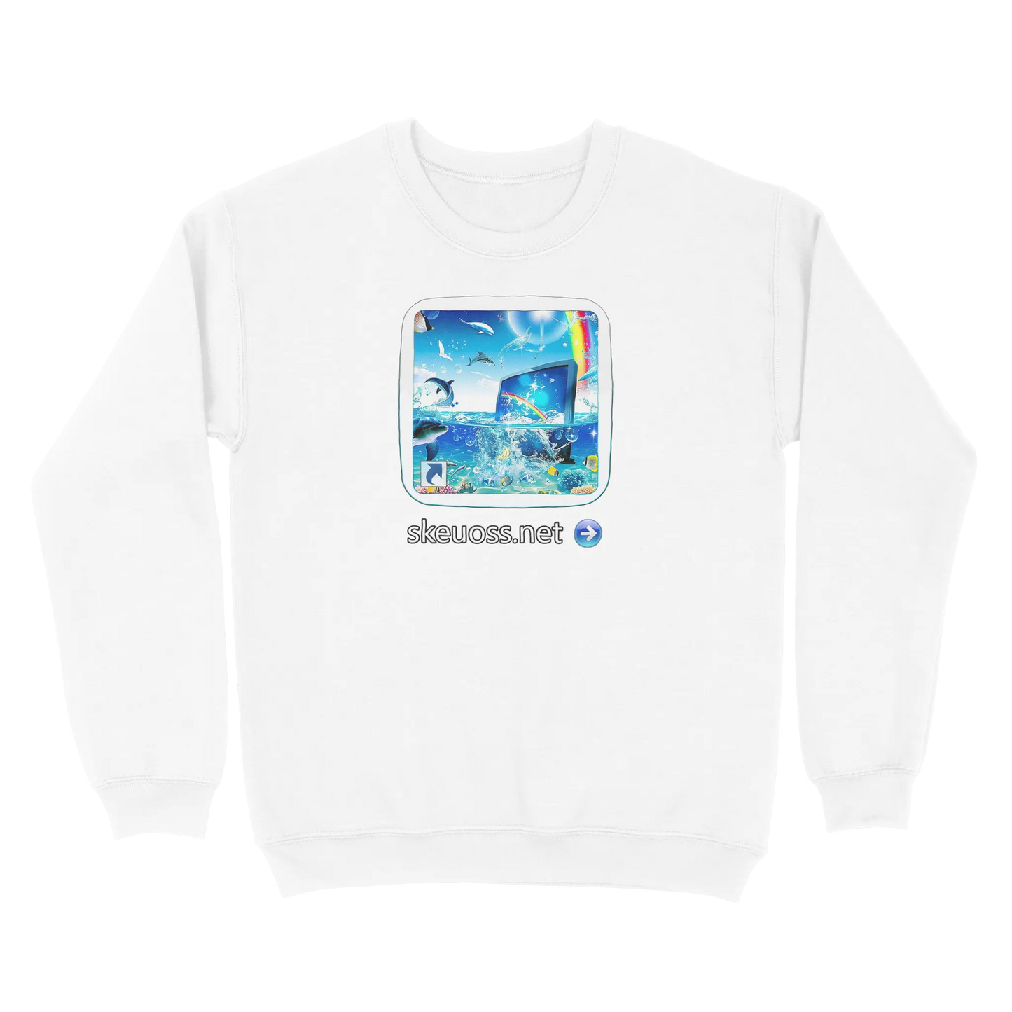 Frutiger Aero Sweatshirt - User Login Collection - User 288