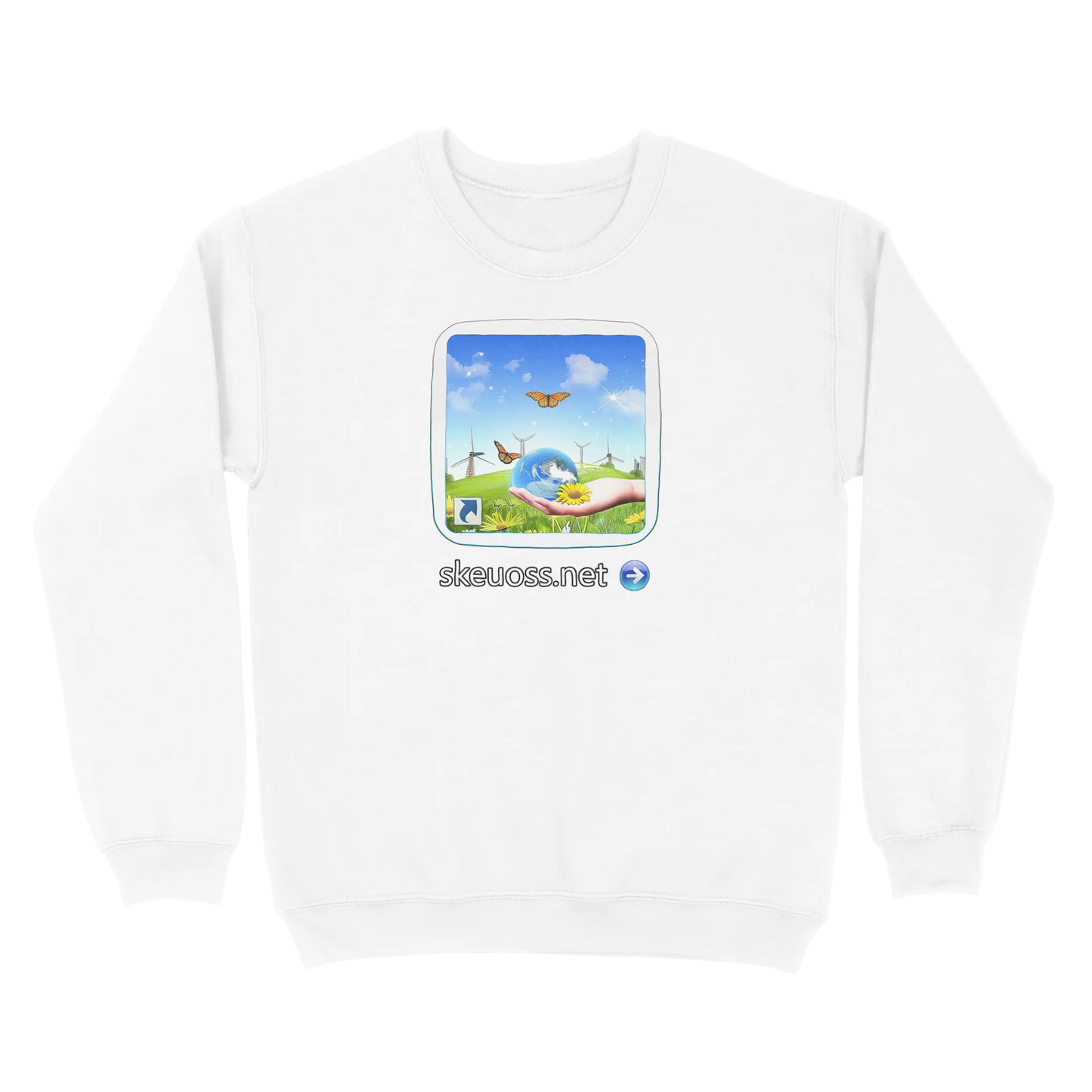 Frutiger Aero Sweatshirt - User Login Collection - User 154