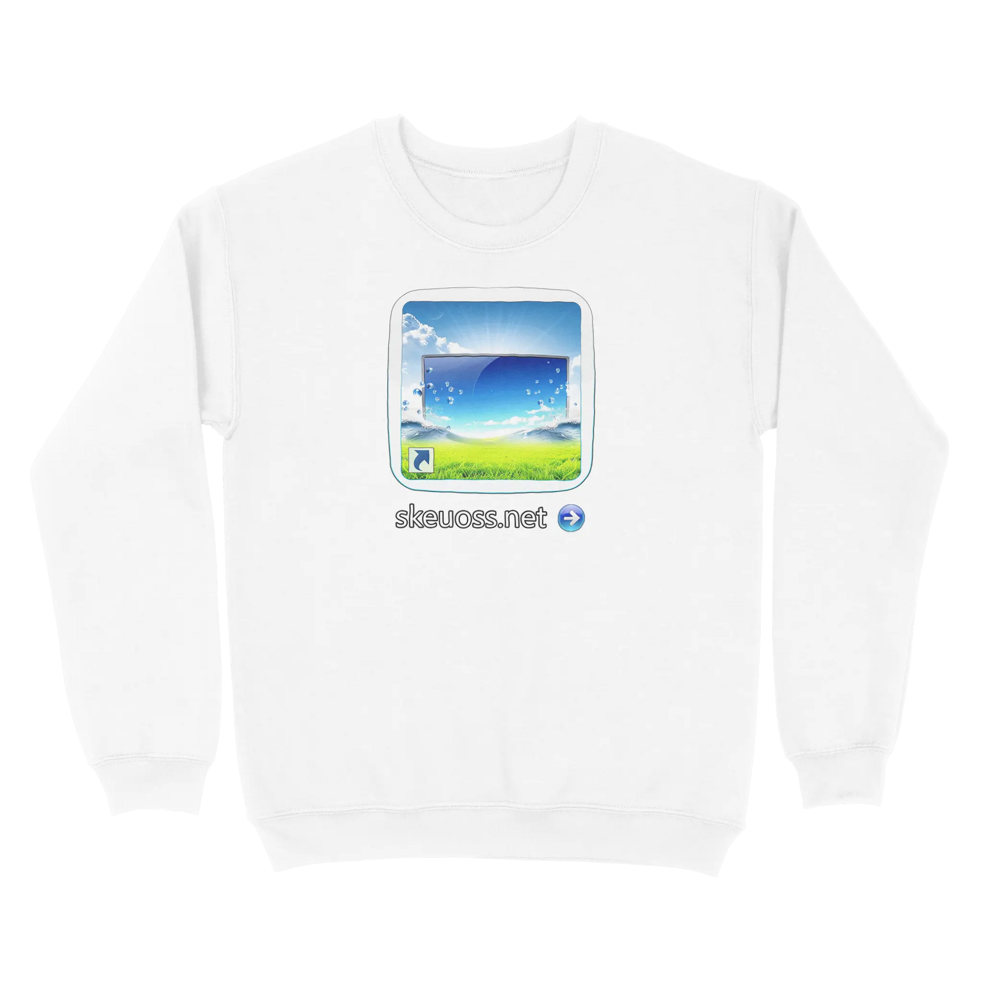 Frutiger Aero Sweatshirt - User Login Collection - User 289