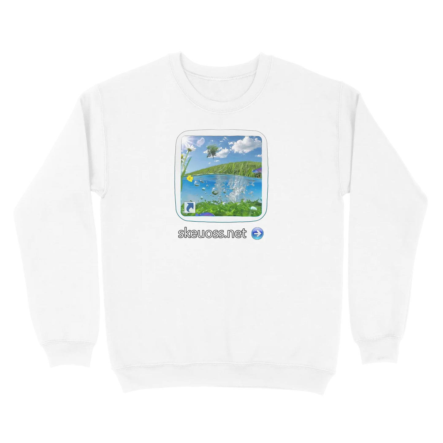 Frutiger Aero Sweatshirt - User Login Collection - User 298