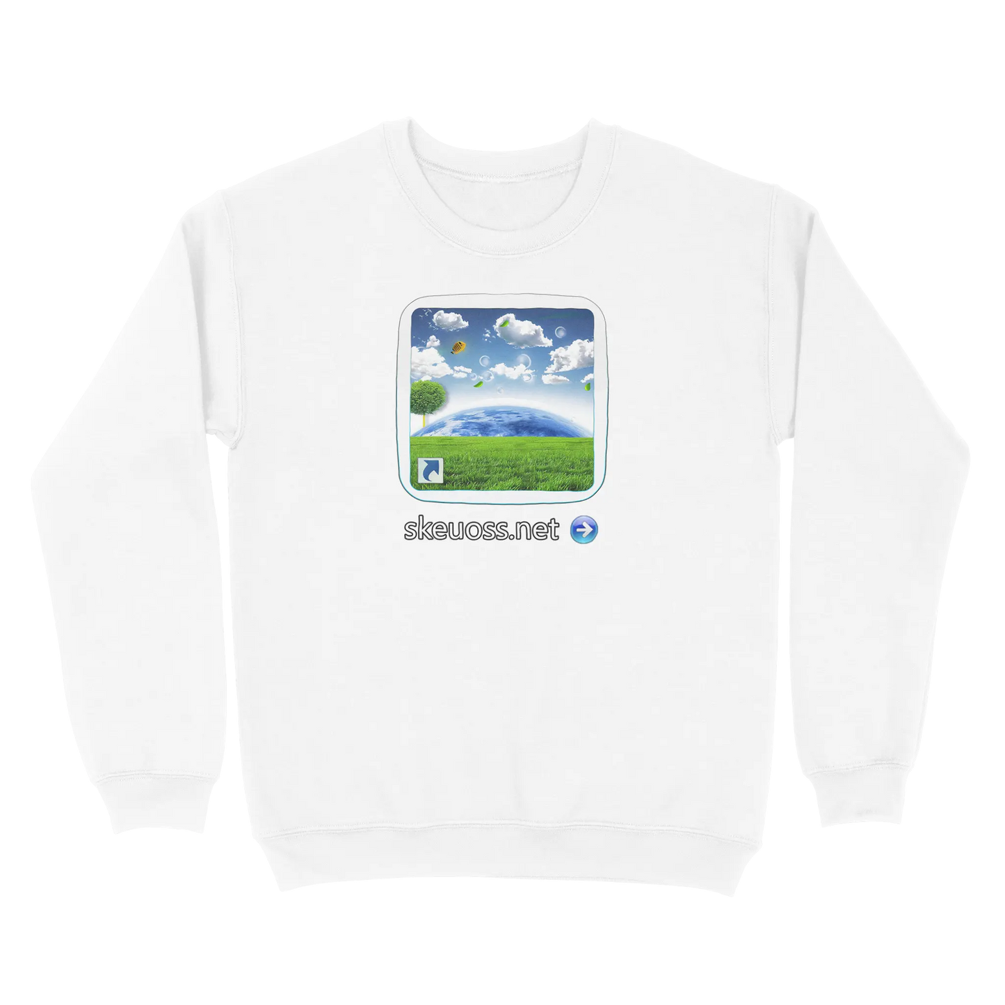 Frutiger Aero Sweatshirt - User Login Collection - User 303