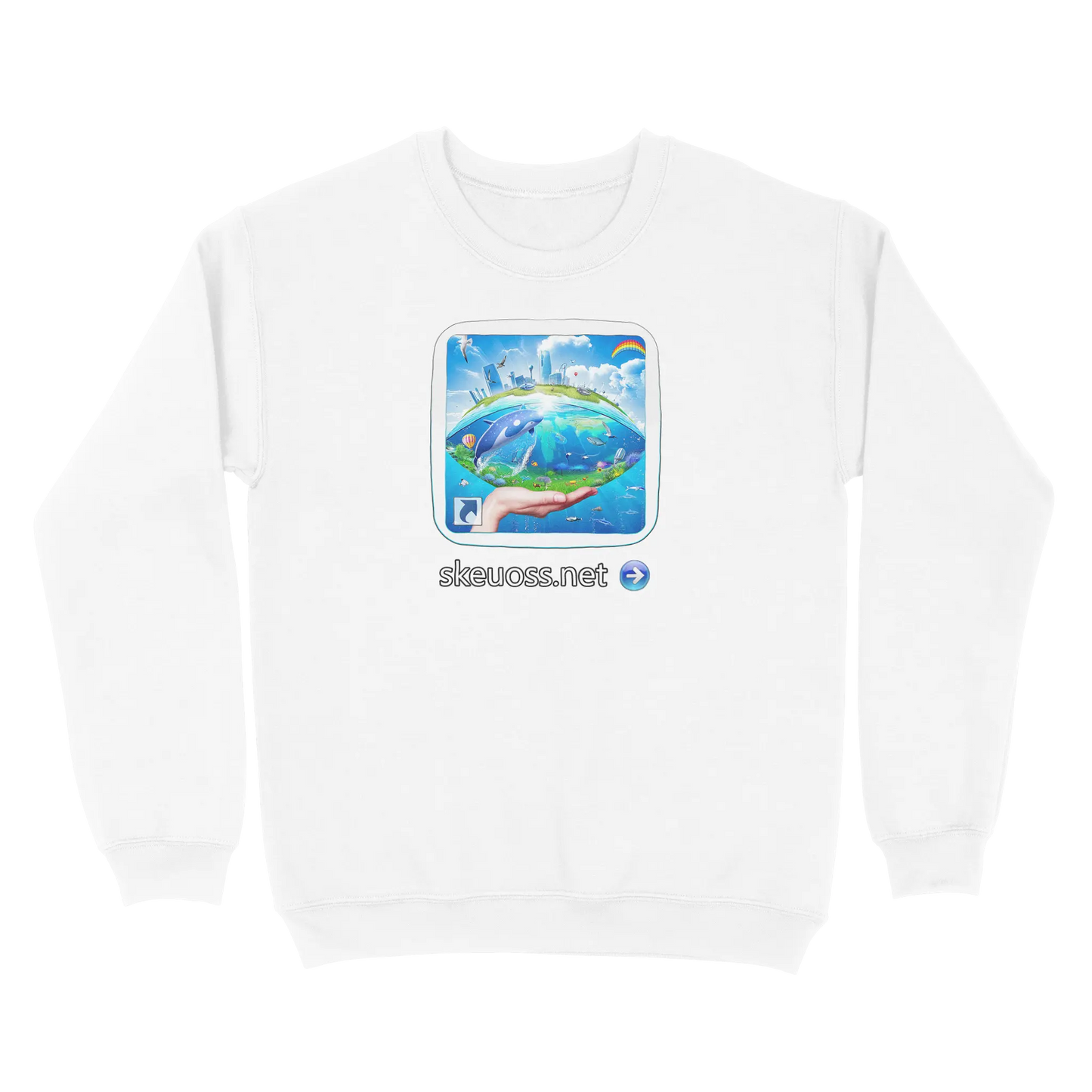 Frutiger Aero Sweatshirt - User Login Collection - User 156