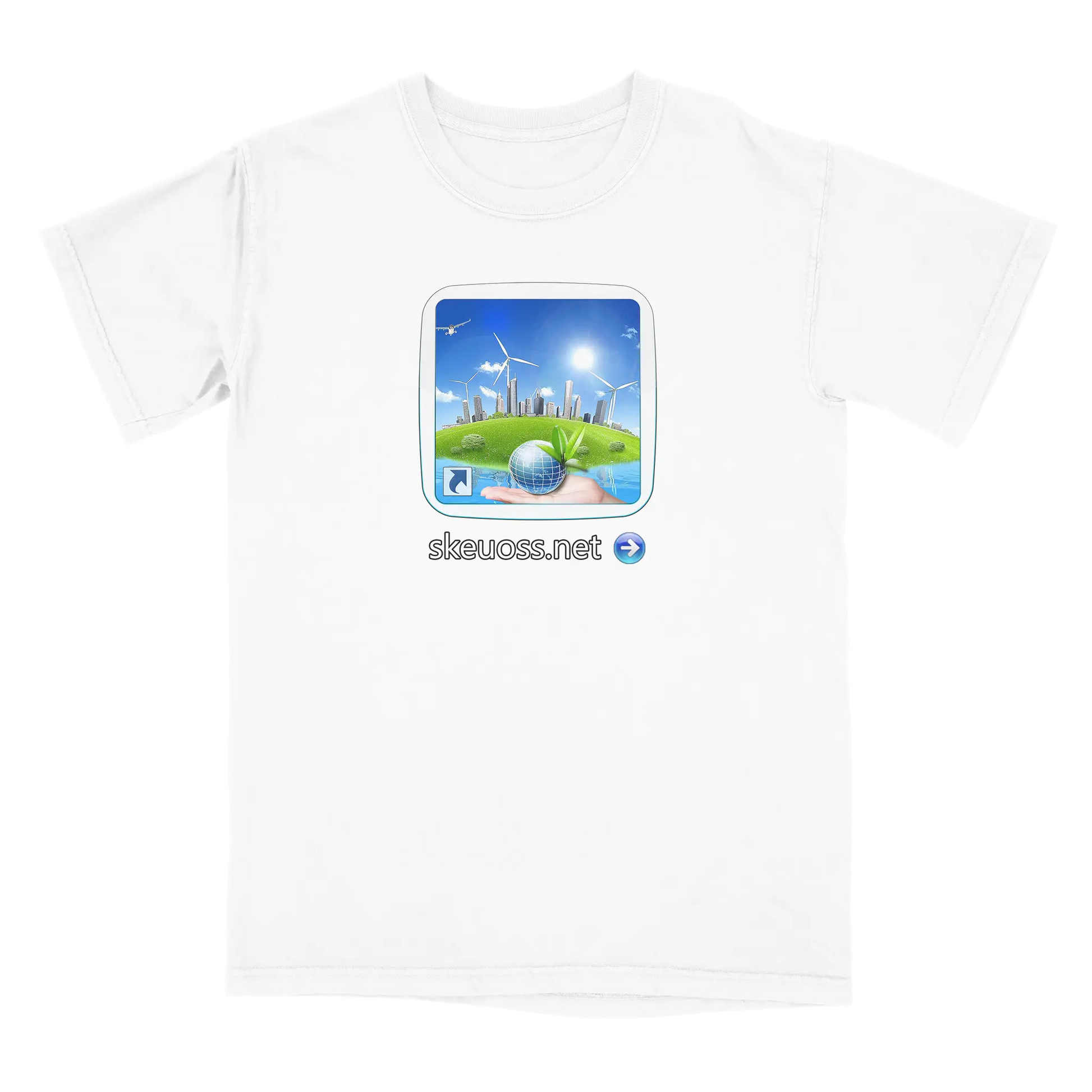 Frutiger Aero T-shirt User Login Collection User 318 – Skeuoss