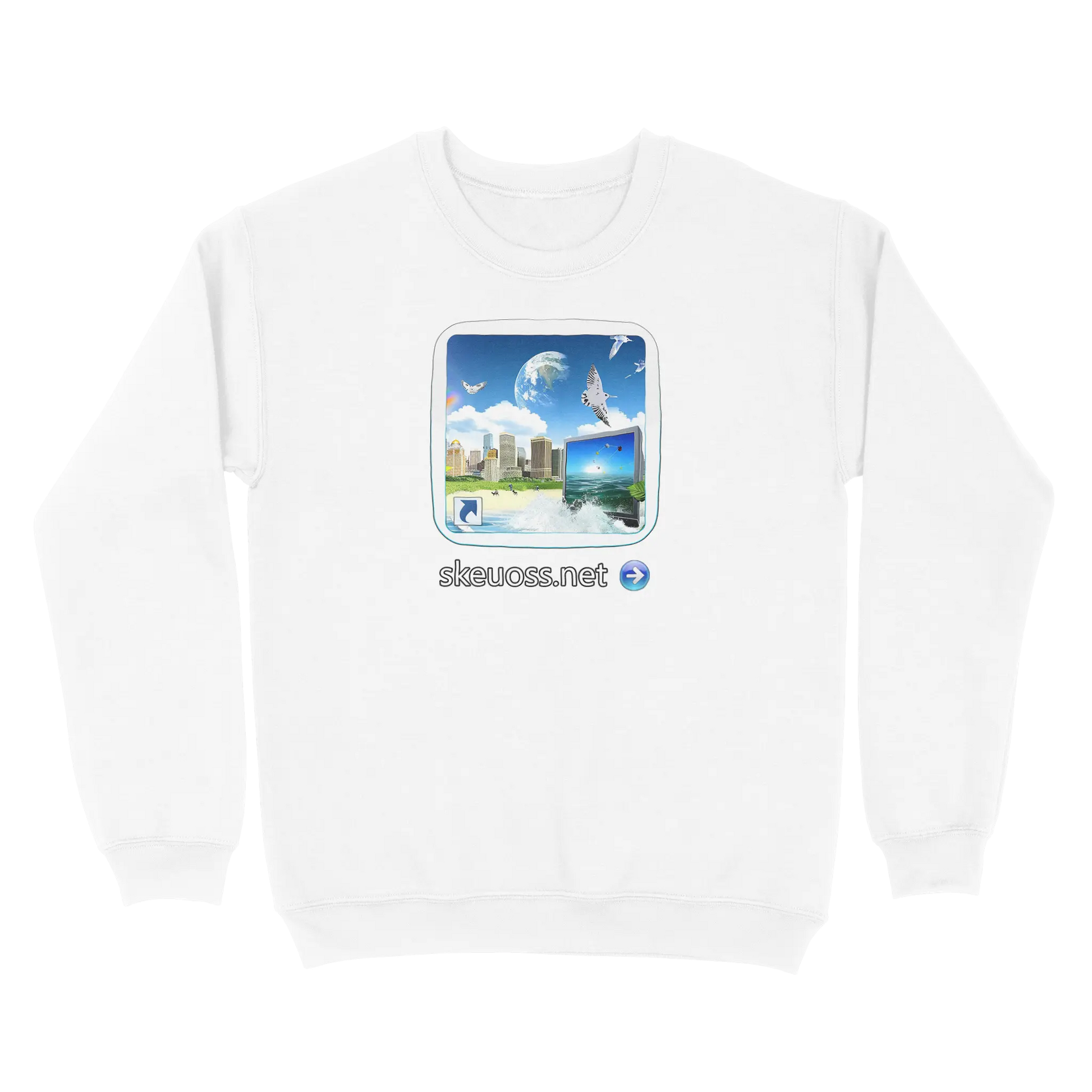 Frutiger Aero Sweatshirt - User Login Collection - User 319