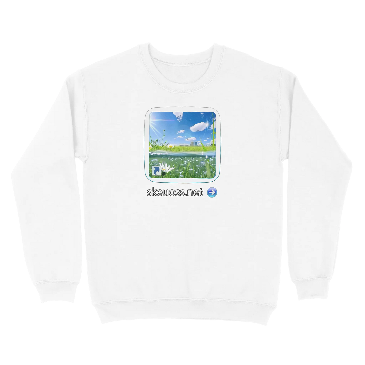 Frutiger Aero Sweatshirt - User Login Collection - User 322