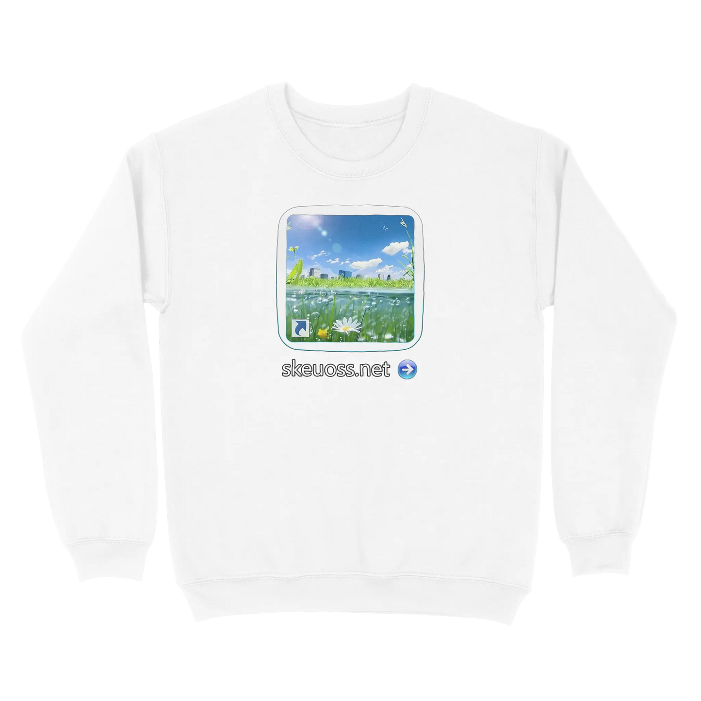 Frutiger Aero Sweatshirt - User Login Collection - User 324