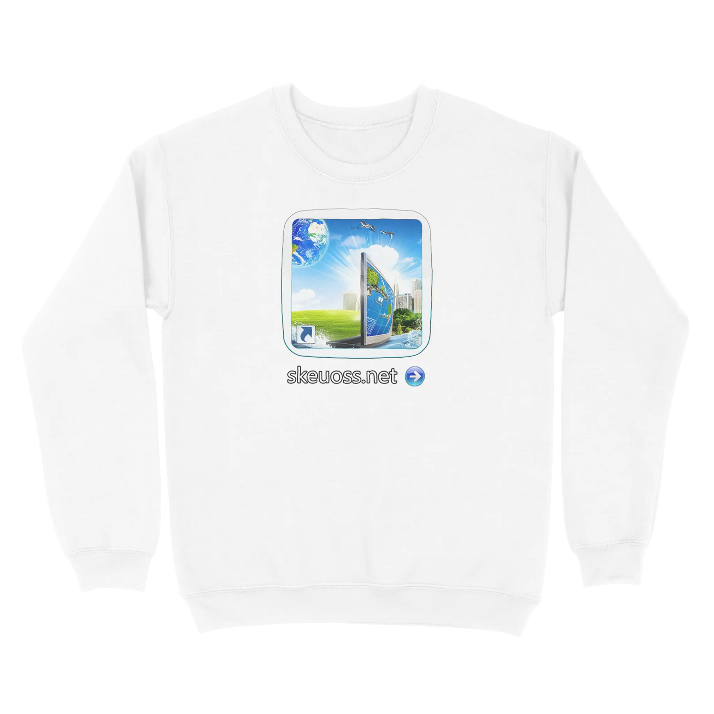 Frutiger Aero Sweatshirt - User Login Collection - User 329