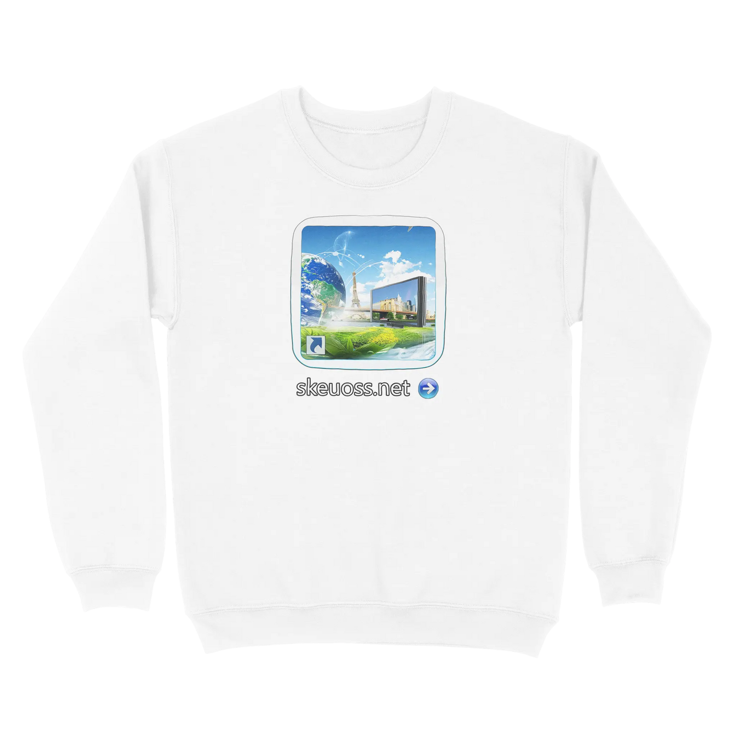 Frutiger Aero Sweatshirt - User Login Collection - User 330