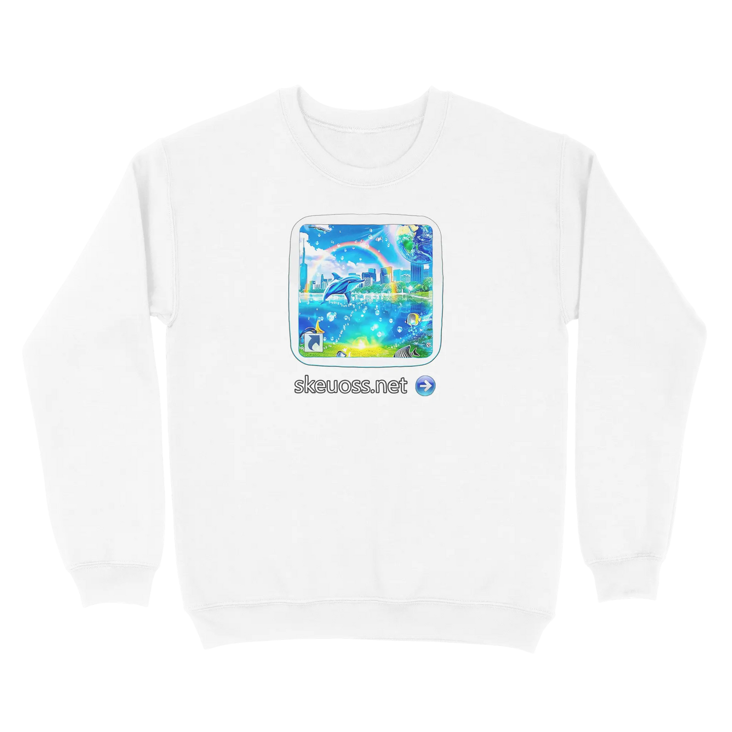 Frutiger Aero Sweatshirt - User Login Collection - User 141