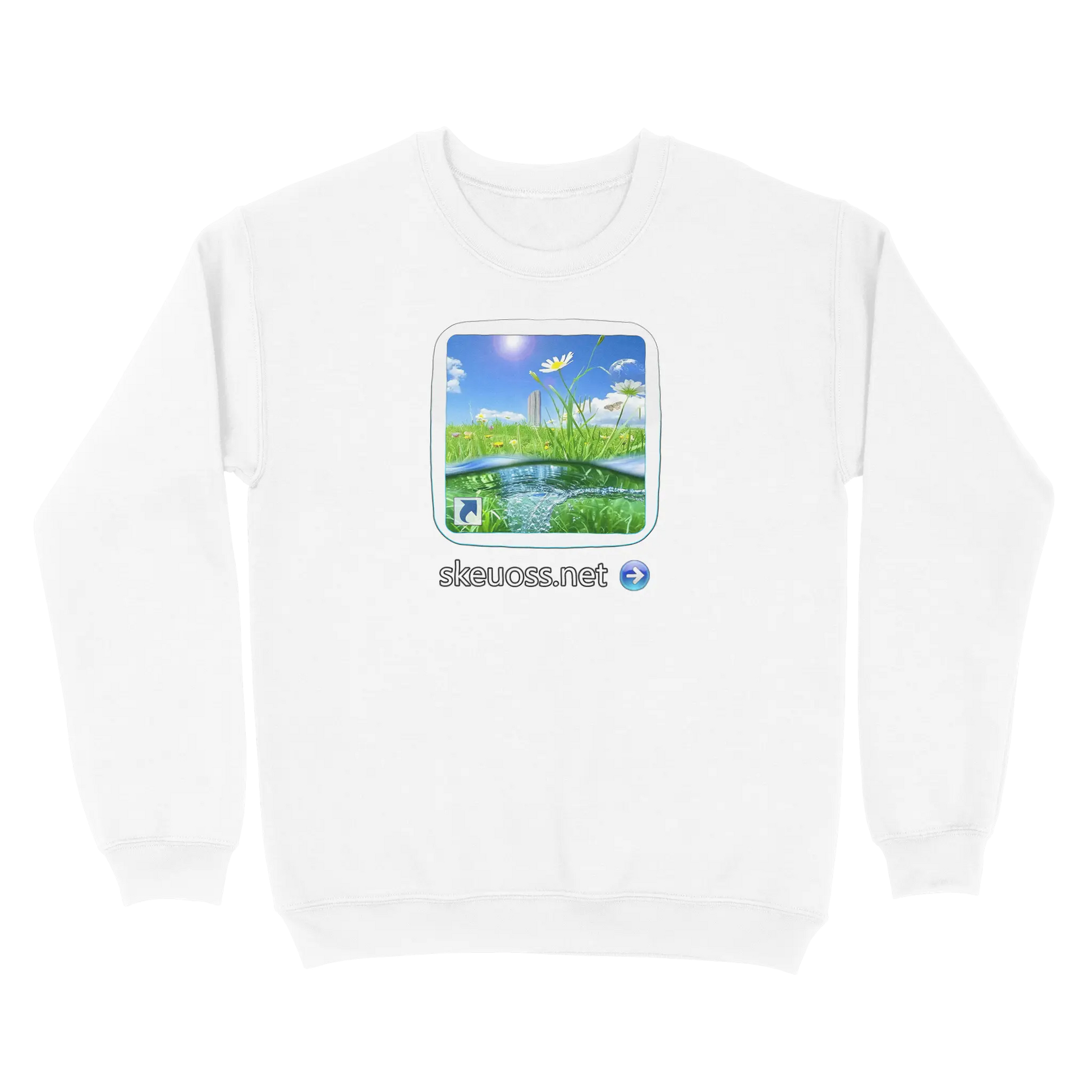 Frutiger Aero Sweatshirt - User Login Collection - User 159