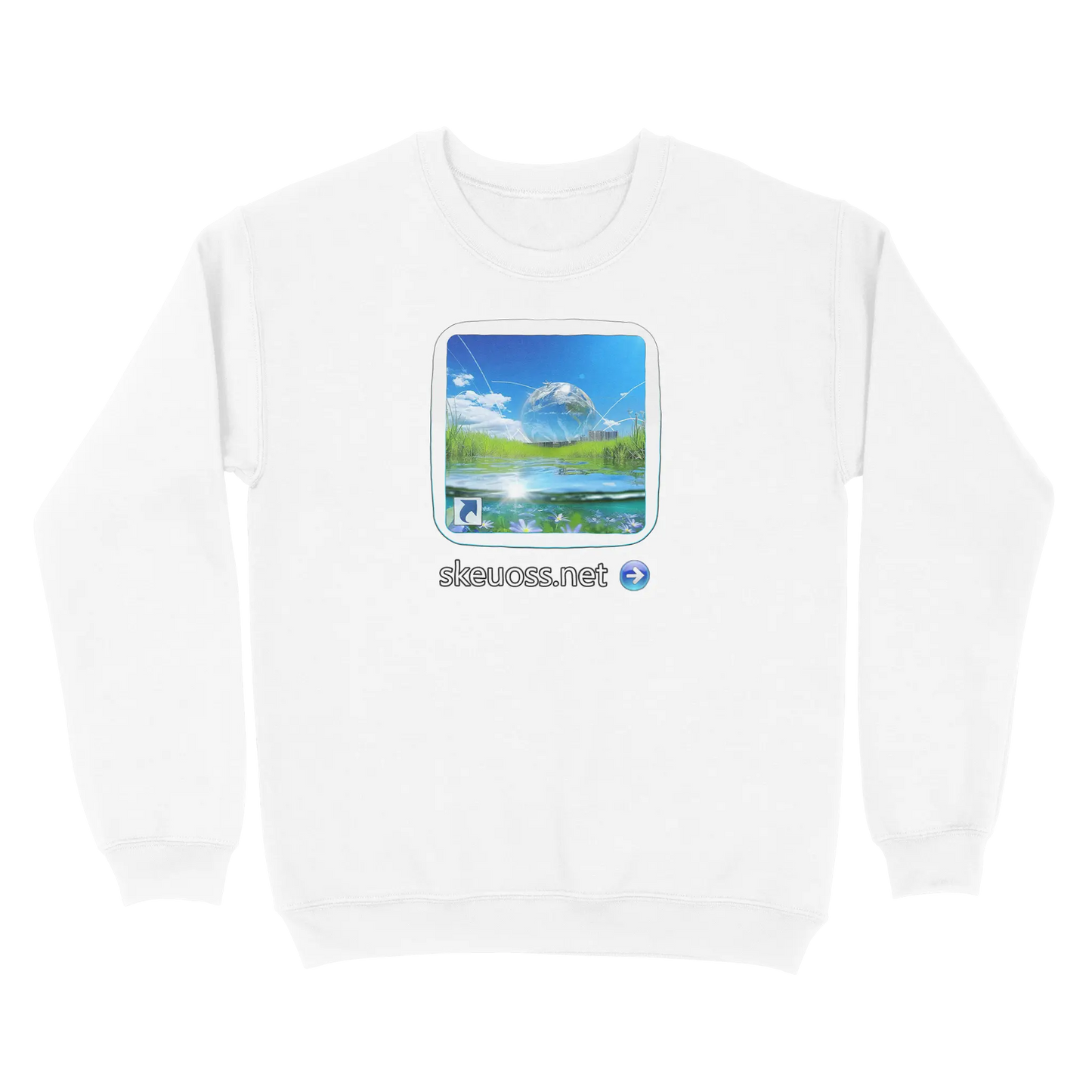 Frutiger Aero Sweatshirt - User Login Collection - User 342