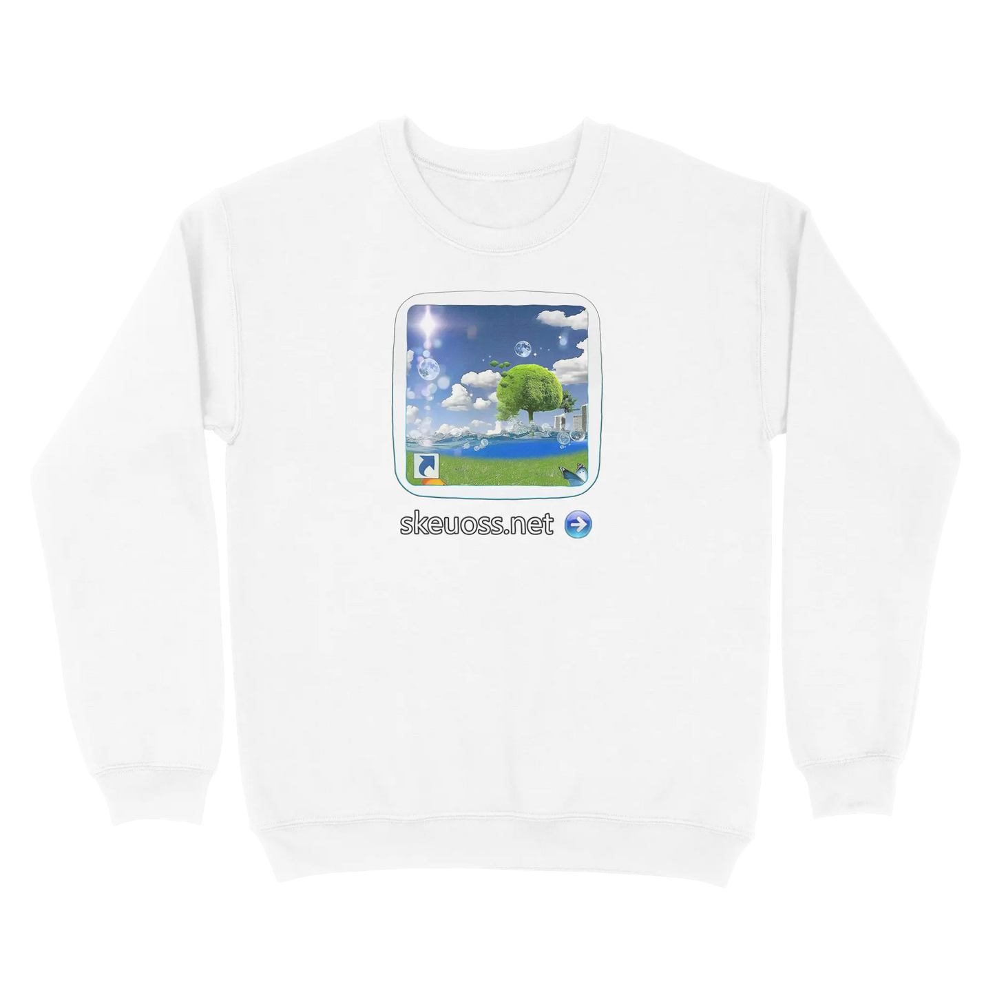 Frutiger Aero Sweatshirt - User Login Collection - User 345