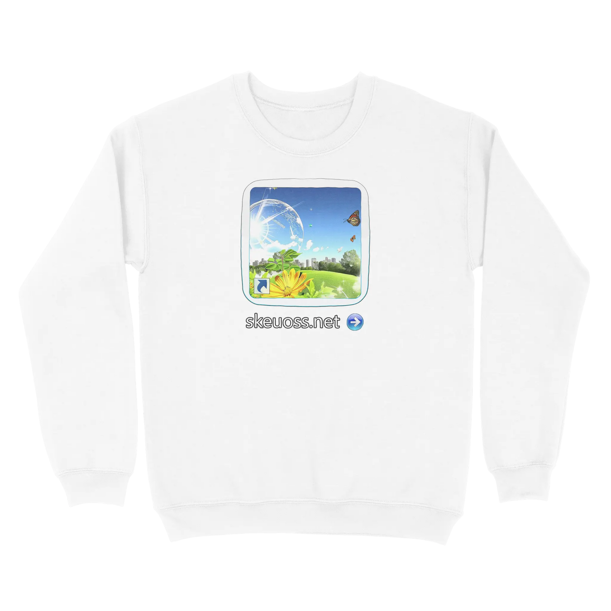 Frutiger Aero Sweatshirt - User Login Collection - User 347