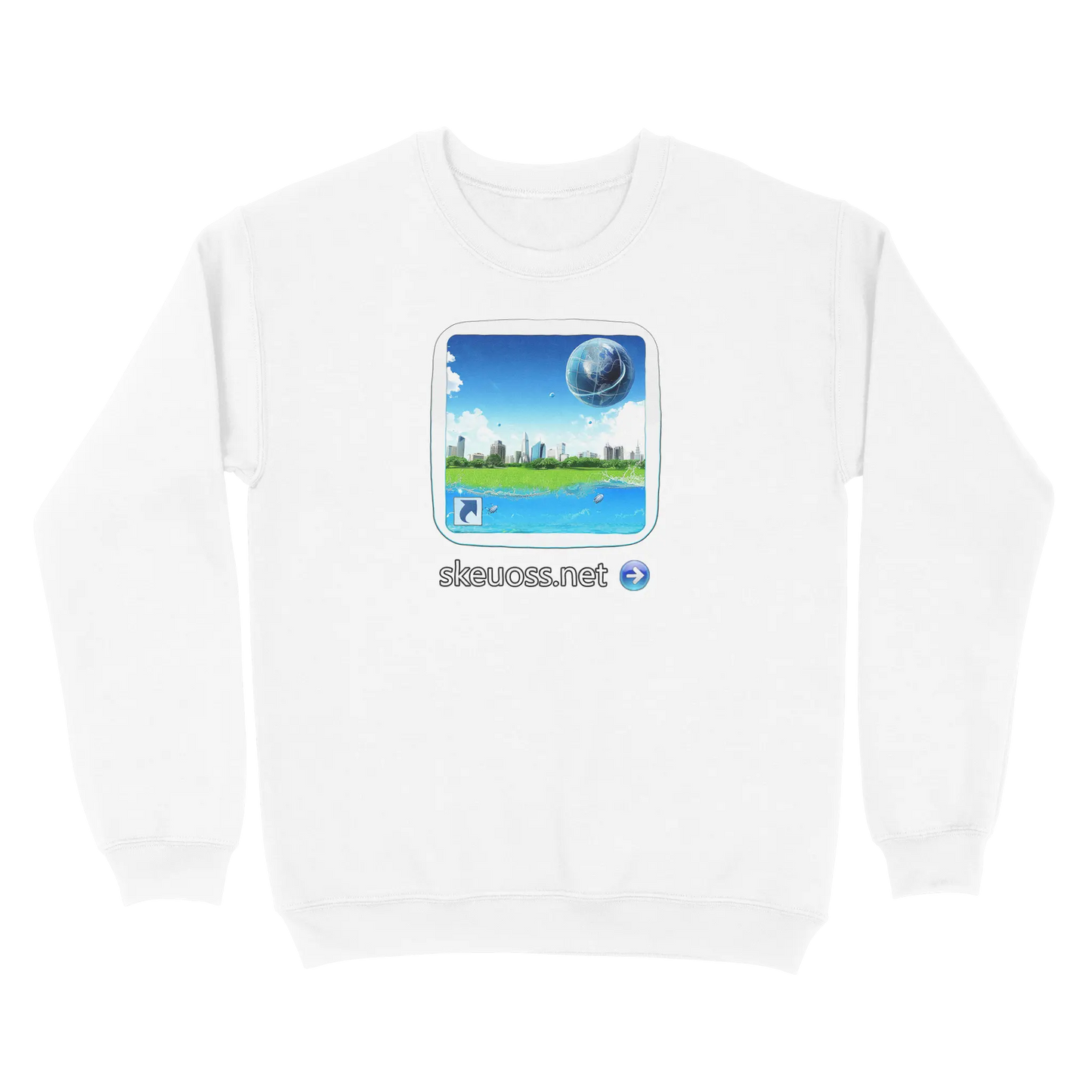Frutiger Aero Sweatshirt - User Login Collection - User 348