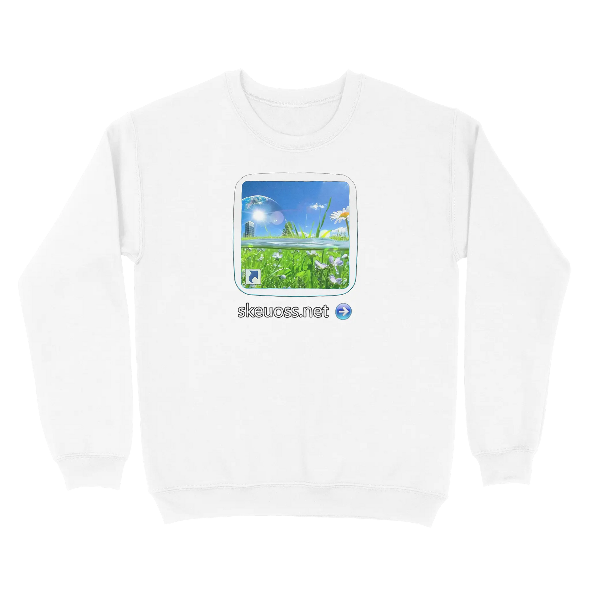 Frutiger Aero Sweatshirt - User Login Collection - User 160