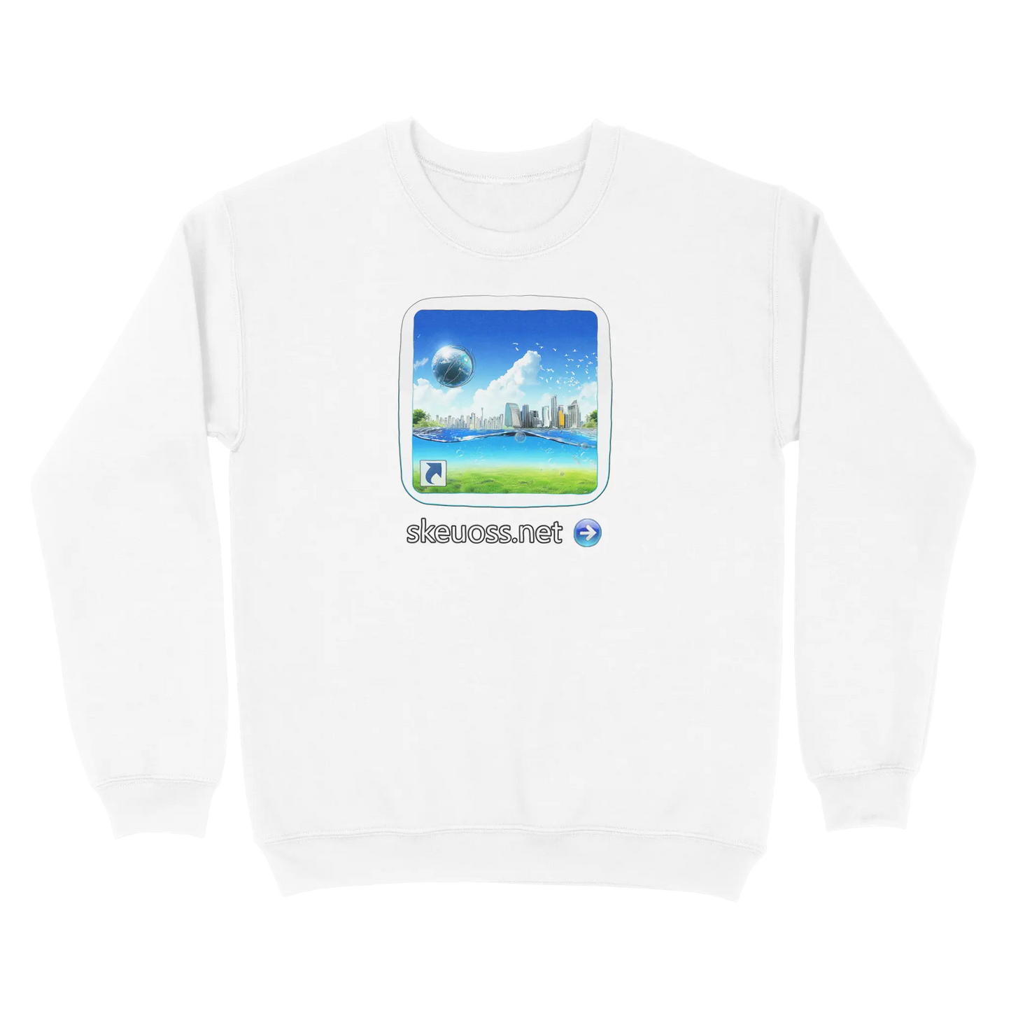 Frutiger Aero Sweatshirt - User Login Collection - User 350