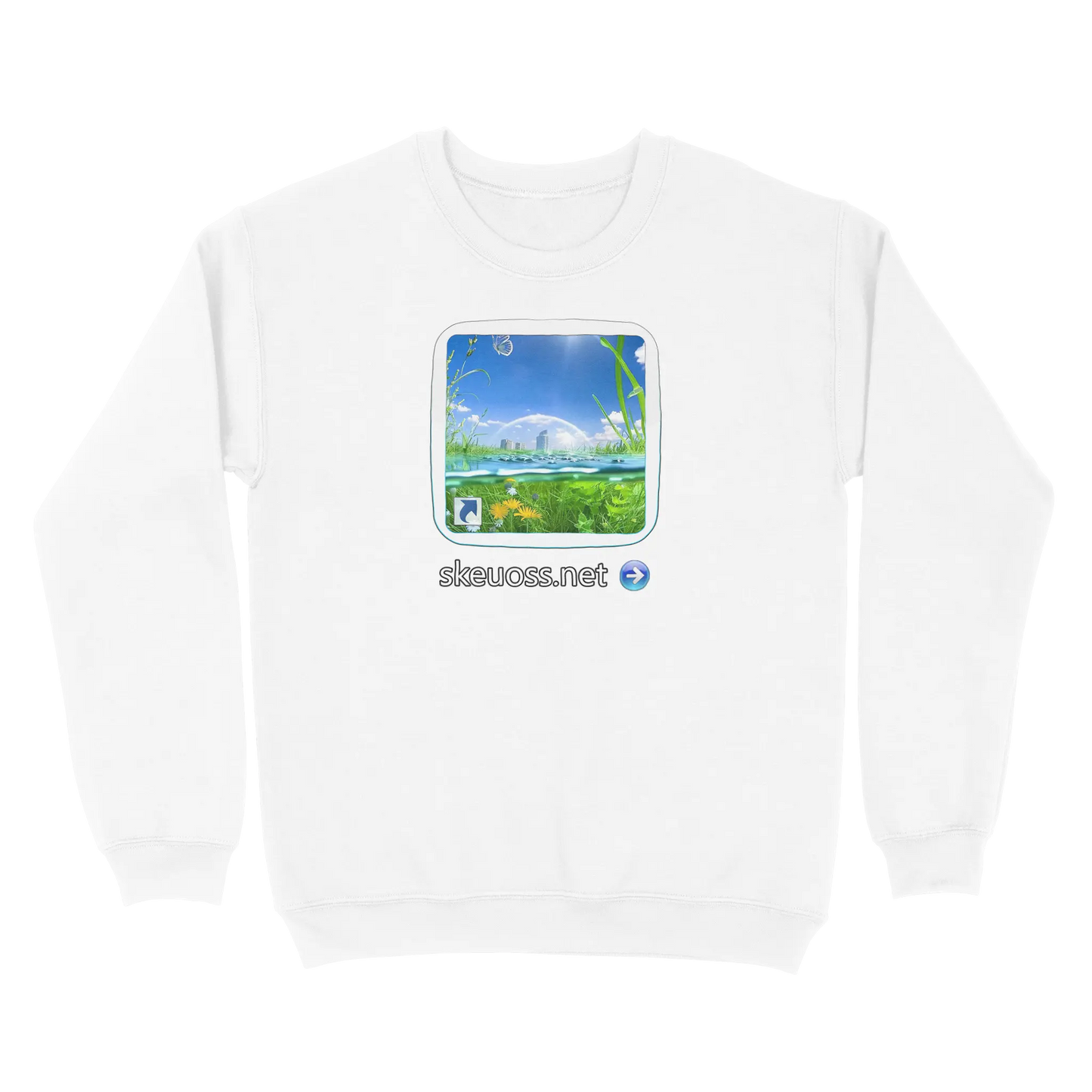 Frutiger Aero Sweatshirt - User Login Collection - User 161