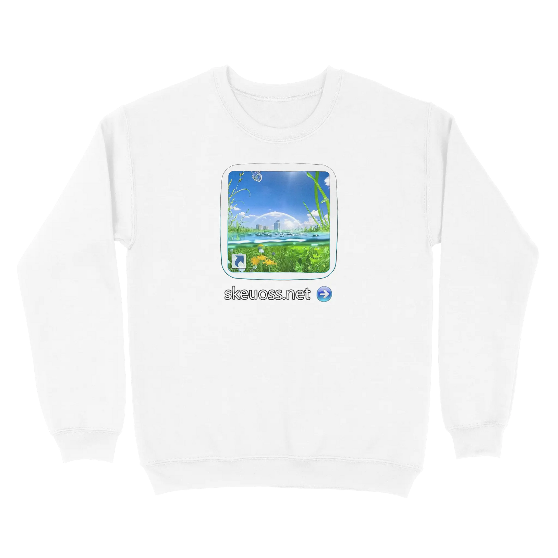 Frutiger Aero Sweatshirt - User Login Collection - User 161