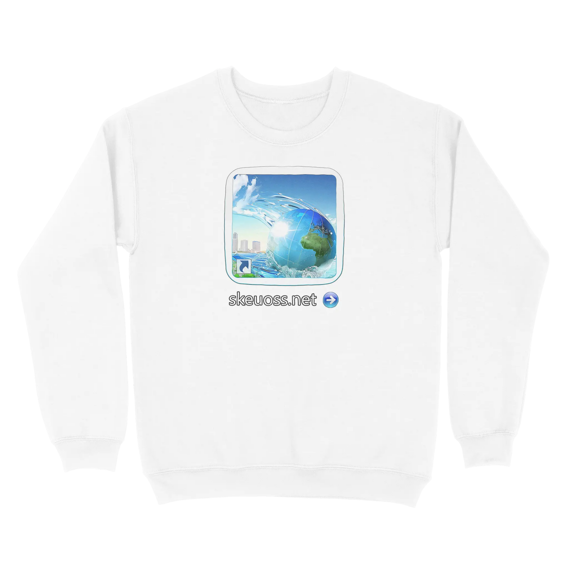 Frutiger Aero Sweatshirt - User Login Collection - User 372