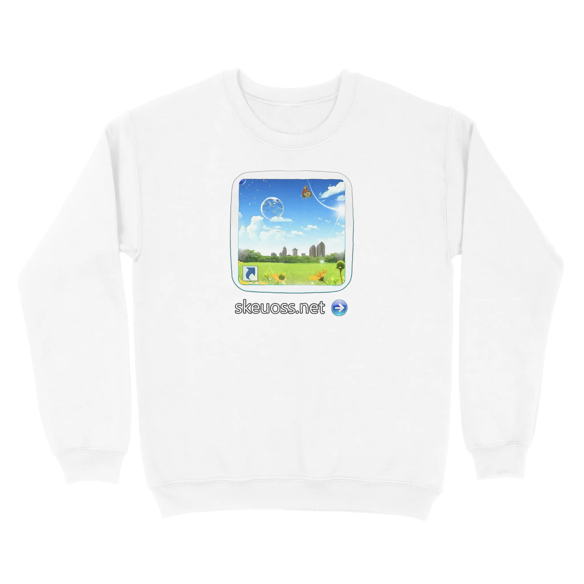 Frutiger Aero Sweatshirt - User Login Collection - User 374