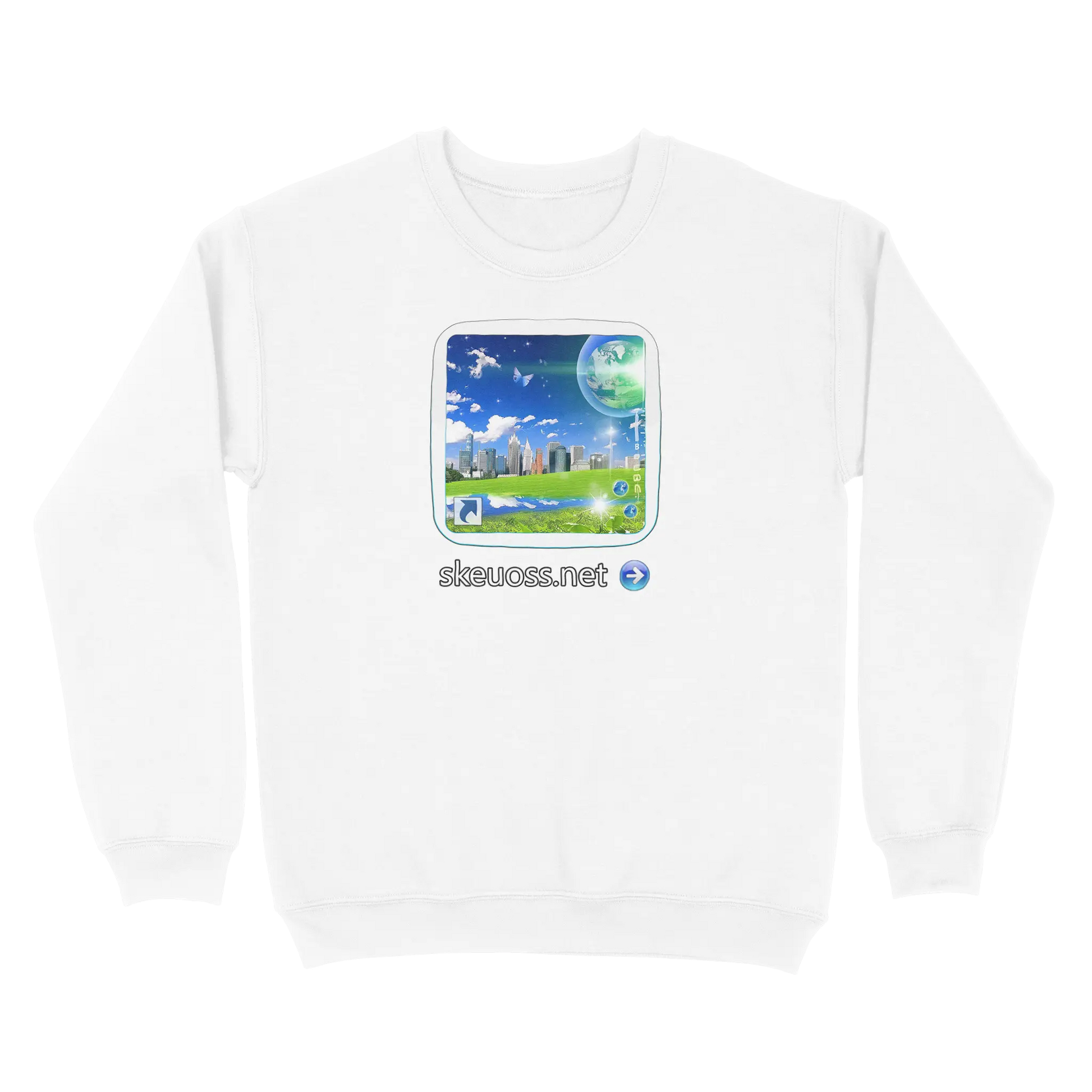 Frutiger Aero Sweatshirt - User Login Collection - User 382