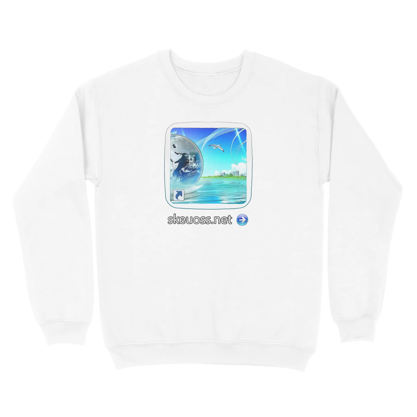 Frutiger Aero Sweatshirt - User Login Collection - User 386