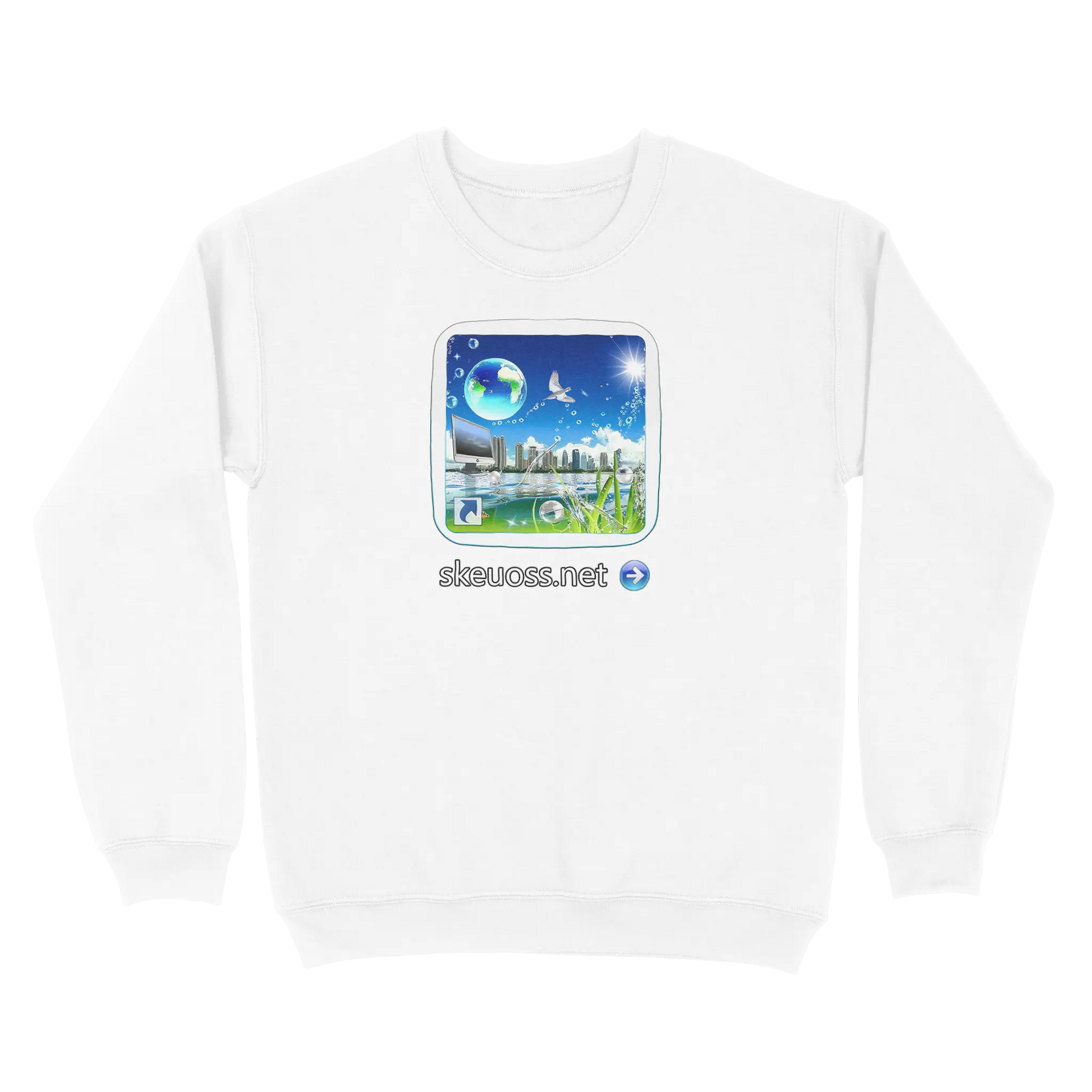 Frutiger Aero Sweatshirt - User Login Collection - User 392
