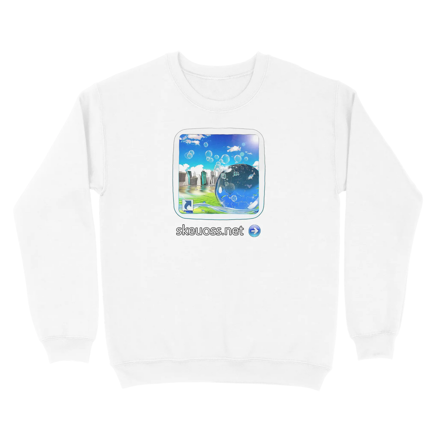 Frutiger Aero Sweatshirt - User Login Collection - User 395