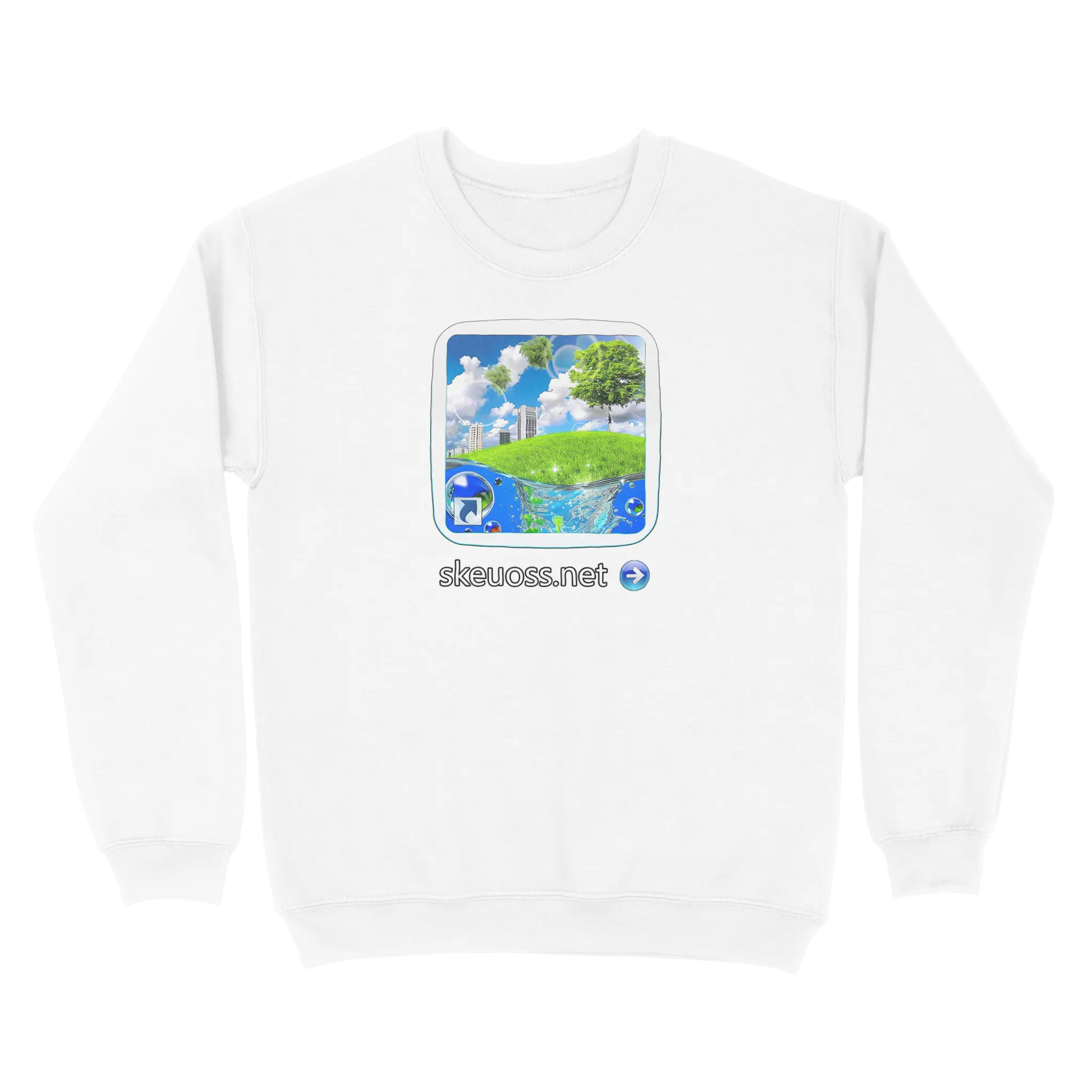 Frutiger Aero Sweatshirt - User Login Collection - User 400