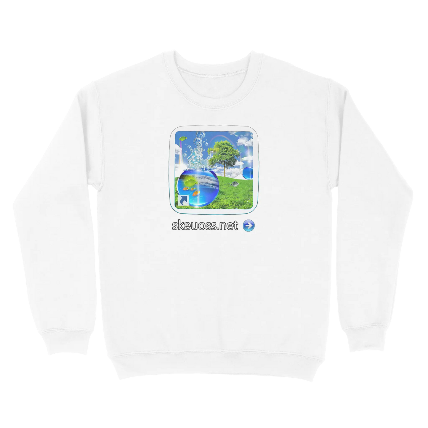 Frutiger Aero Sweatshirt - User Login Collection - User 401
